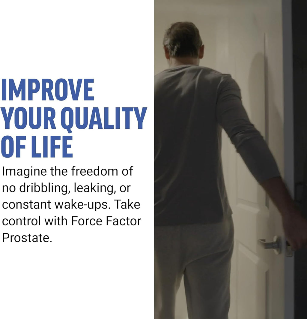 Forc Facto Prostat Sa Palmett an Bet Sitostero Supplemen fo Men Prostat Health/Siz Support Urinar Relief Bladde Control Reduc Nighttim Urination 6 Softgels