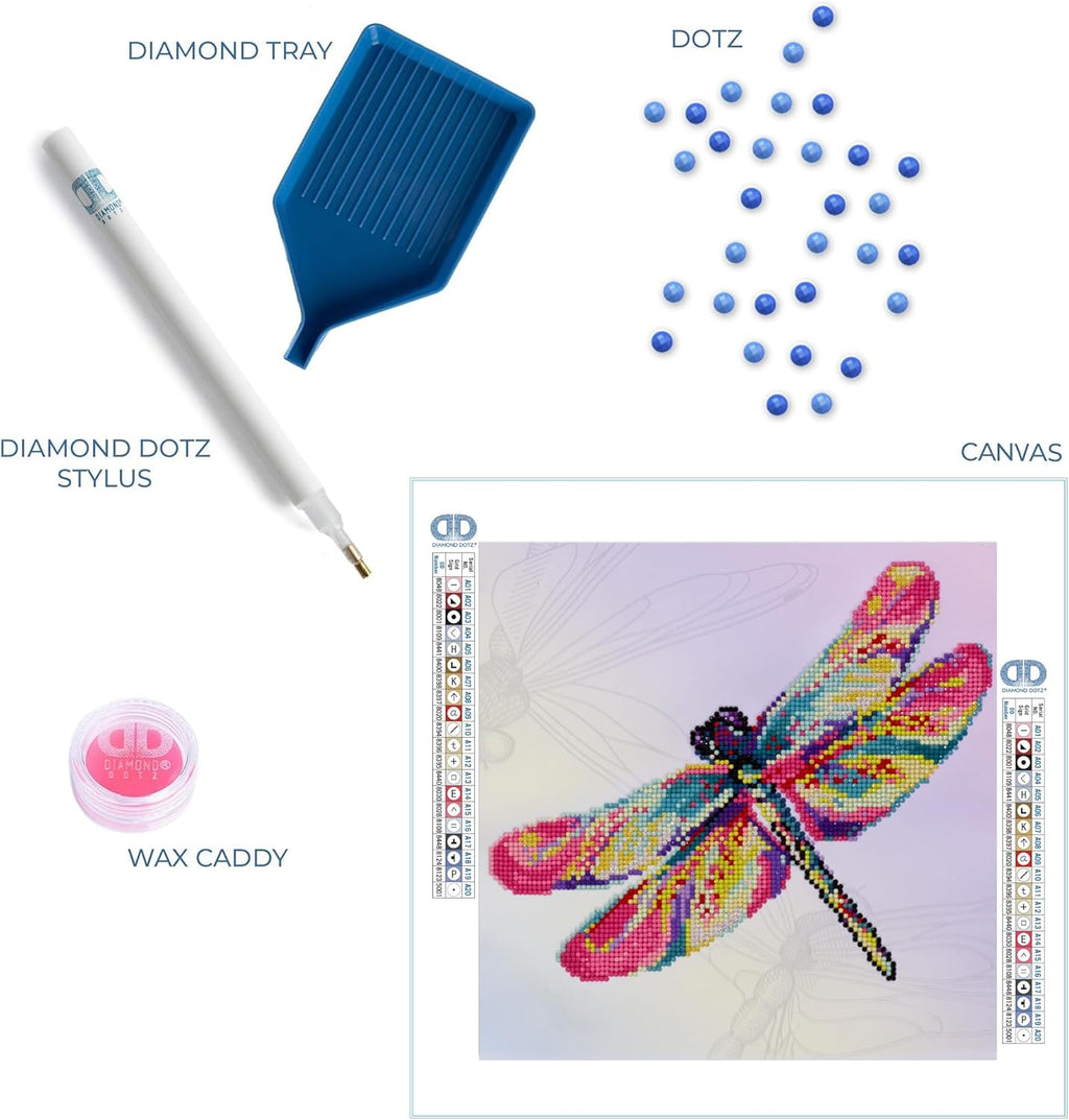 DIAMON DOT a Hom Drago Fl Glisse Diamon Paintin Kit fo Adult Diamon Ar Kit Relaxin Creativ Craf Ki wit Dot Gem 15x15