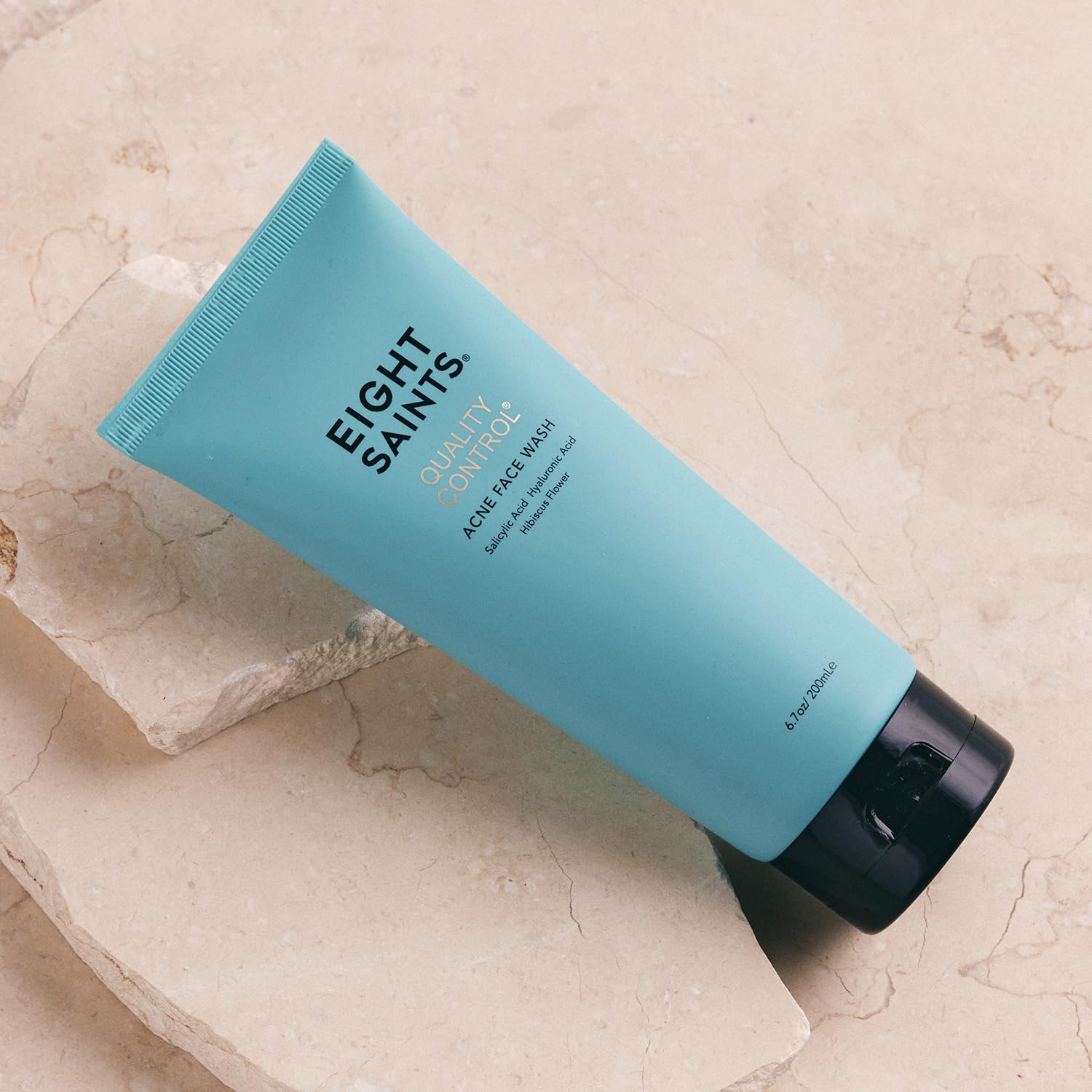 Eigh Saint Qualit Contro Acn Fac Wash Natura Organic Reduc Acn an Preven Futur Breakouts 2 Salicyli Acid 6. Ounces