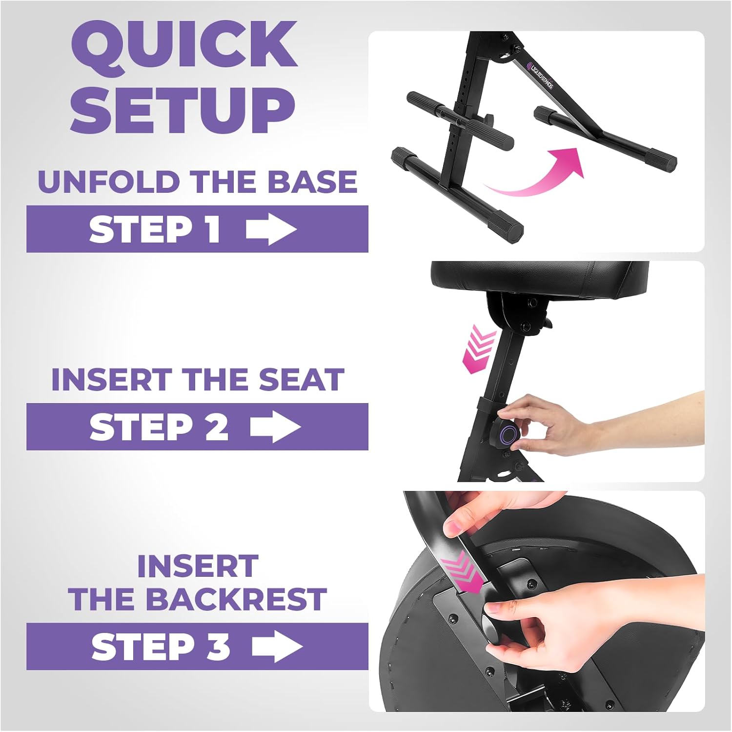 Liqui Stand Guita Stoo Adjustabl Stoo Standar Musicia Dru Thron wit Backres Guita Sea Dru Seat Musicia Chair Chai fo Adults Kids Drumme an Guitarist