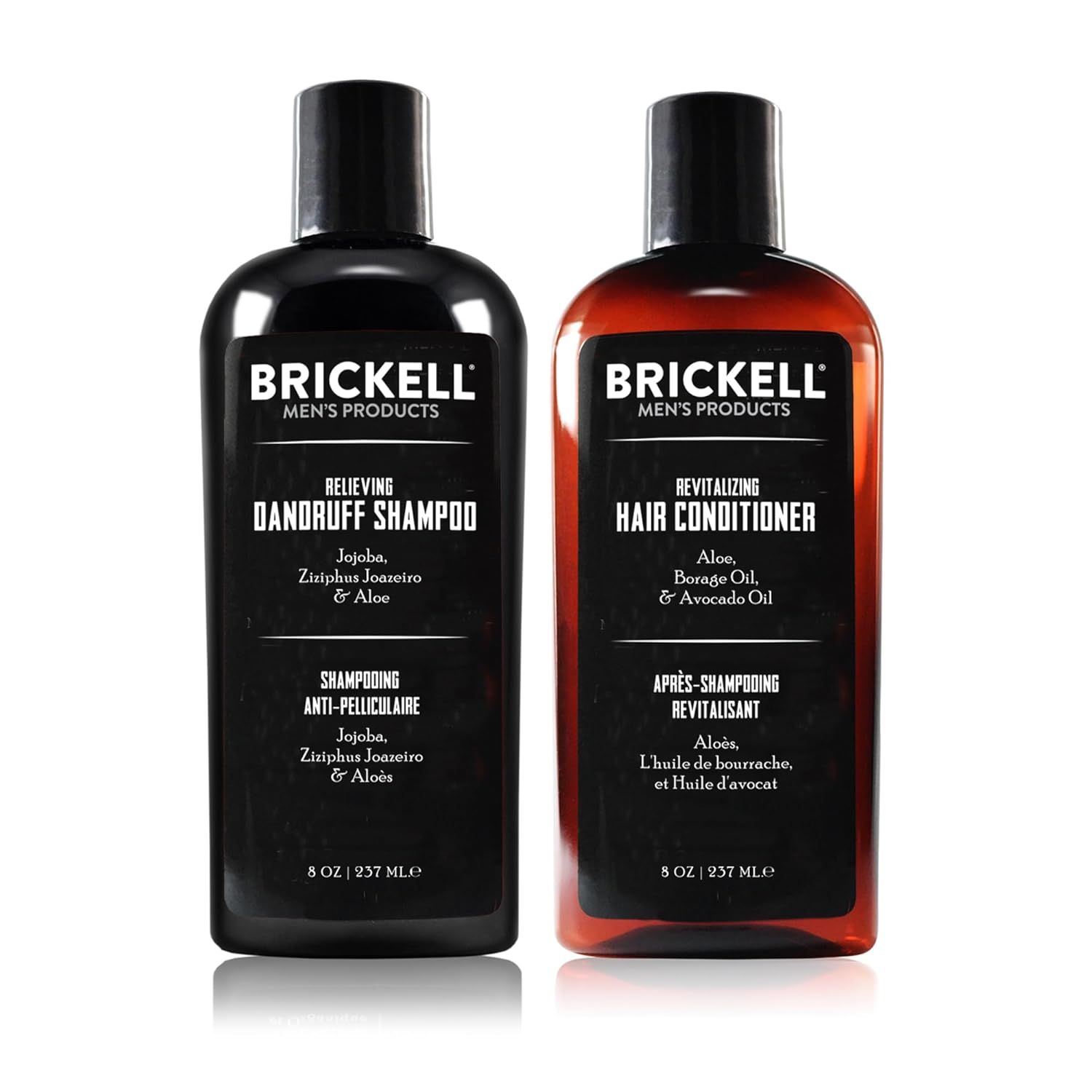 Brickel Men¡¯ Dail Relievin Hai Car Routine Dandruf Shampo an Conditione Se Fo Men Al Natura an Organic Scented