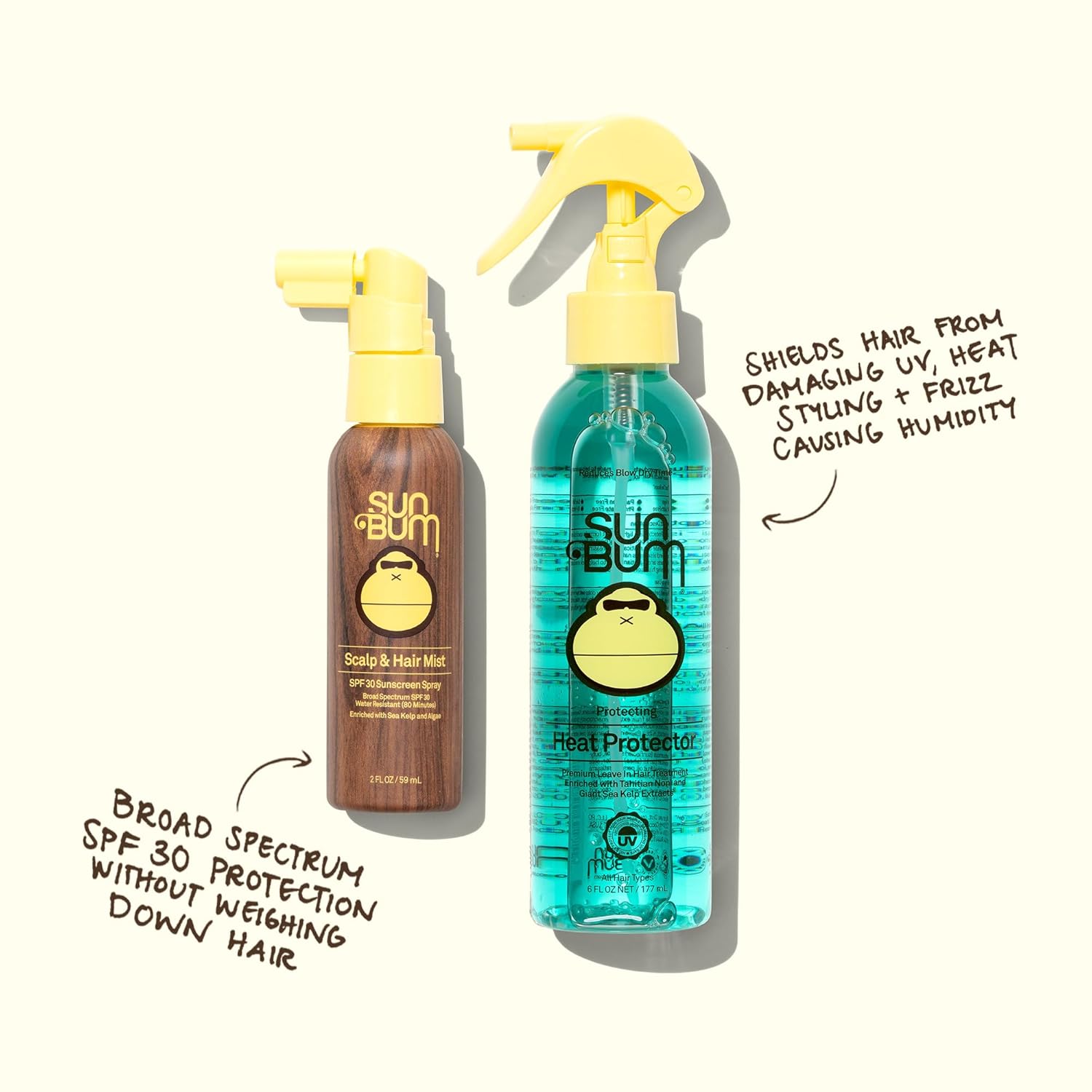 Su Bu Hea Protecto Spra Leav I Hai Treatmen Protect fro Hea Stylin an Frizz-Causin Humidit Reduce Blo Dr Tim Vega an Cruelt Fre U Protectin  oz