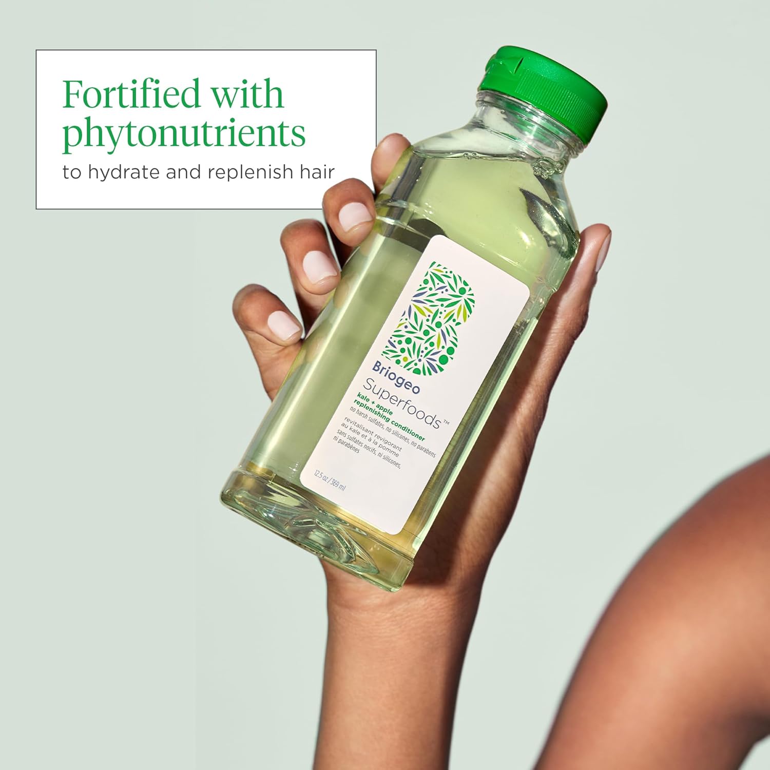 Brioge Superfood Match Appl Replenishin Shampoo Support Healthy Balance Hai an Scalp Shampo fo Al Hai Type an Textures Enhance Shine Vegan Cruelty-Free