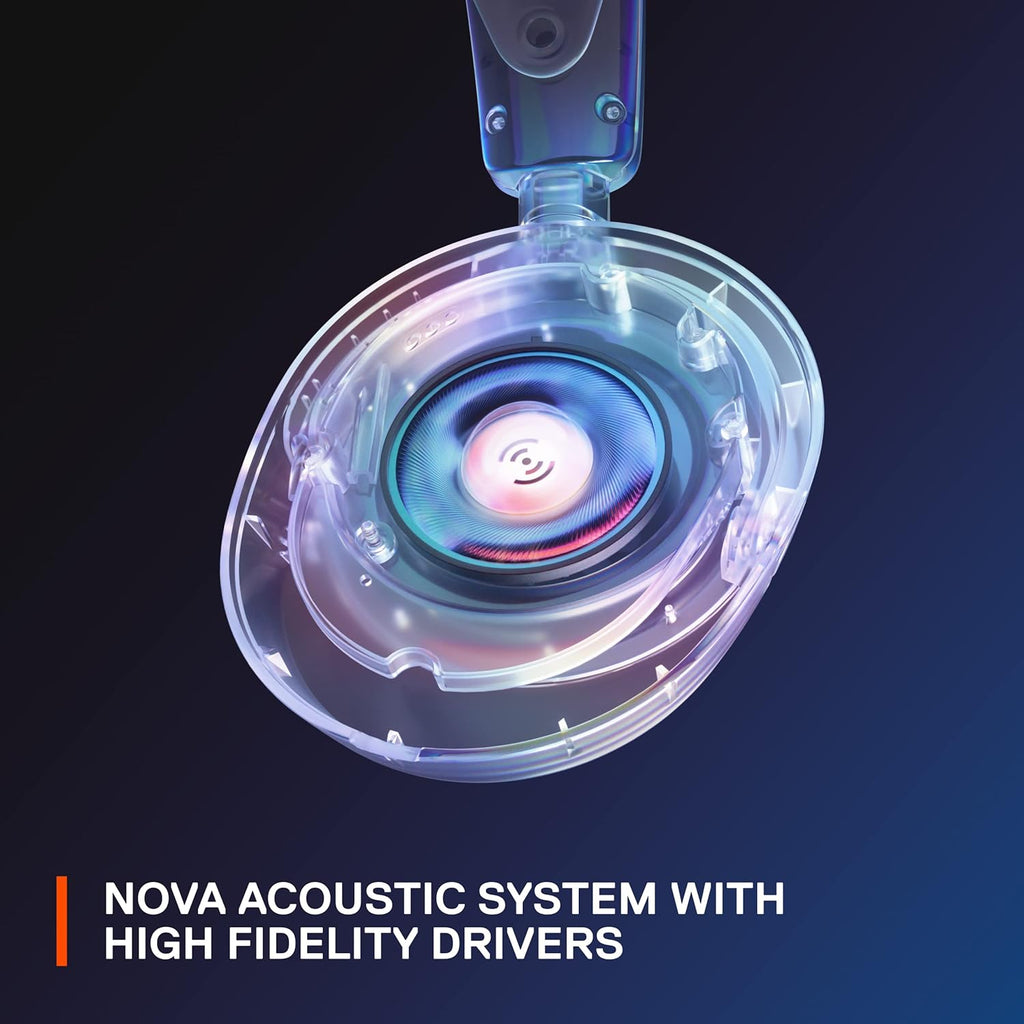 SteelSeries New Arctis Nova 1P Multi-System Gaming wired Headset ¡ª Hi-Fi Drivers ¡ª 360¡ã Spatial Audio ¡ª Comfort Design ¡ª Durable ¡ª Lightweight¡ªNoise-Cancelling Mic ¡ª PS5/PS4, PC, Xbox, Switch - Black