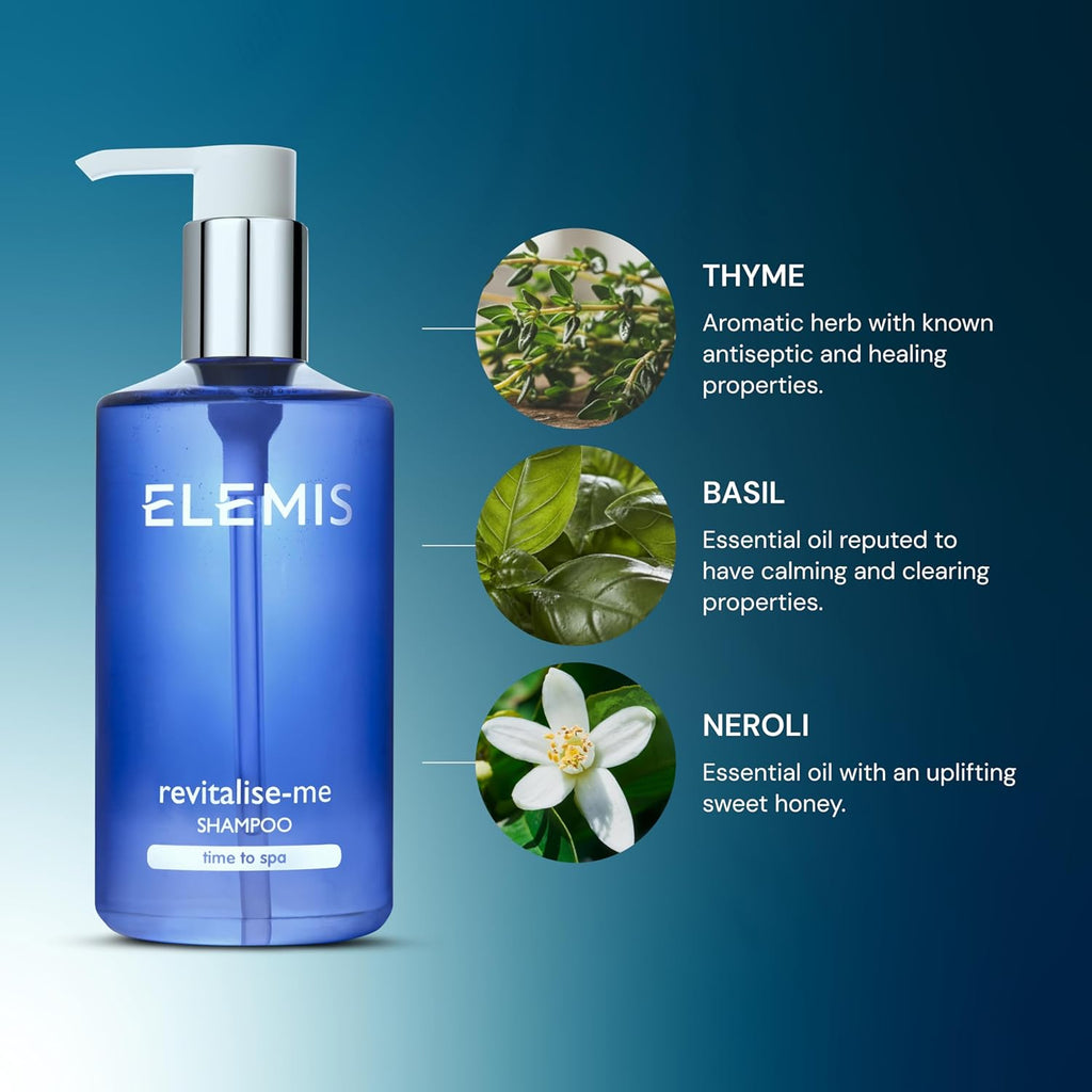 ELEMI Revitalize-M Shampo wit Basil,Thym scent 10. F Oz