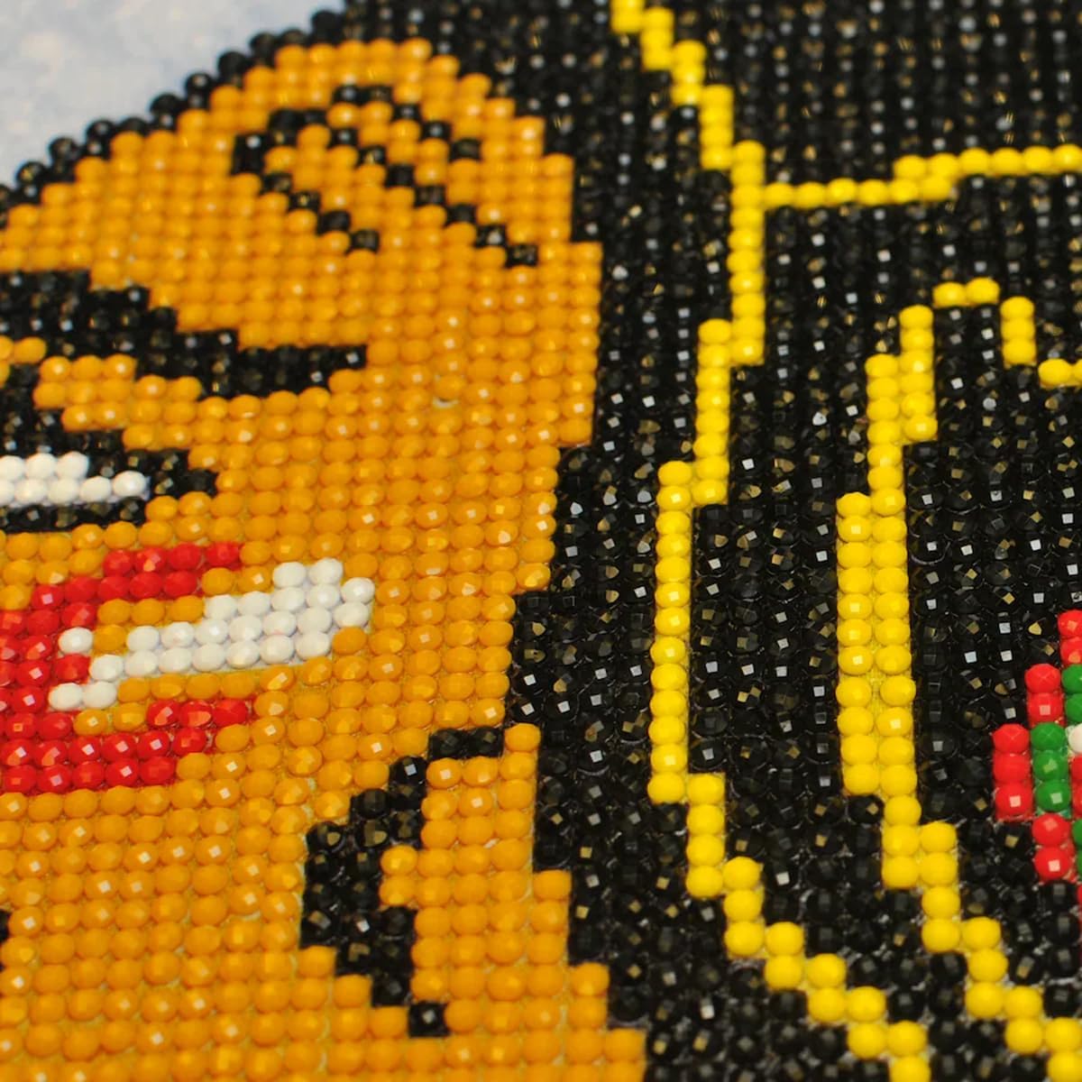 DIAMON DOT NH Chicag Blackhawk Diamon Paintin Kit fo Adult Diamon Ar Kit Relaxin Creativ Craf Ki wit Dot Gems