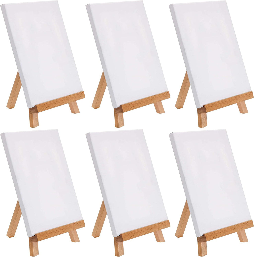 U Ar Suppl 8inc 8inc Stretche Canva wit 10.5inc Smal Woode Tableto Ease Ki ( Pack fo Paintin an Displa Stan A-Fram Tabl To Easel Canva Holder