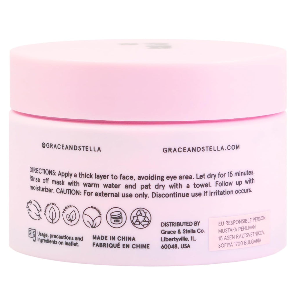 grac stell Dea Se Mu Mas (120ml Vega Deto Dea Se Mas Cla Fo Fac An Bod Fo Oil Skin Acne Blackheads Blemishes Bacne