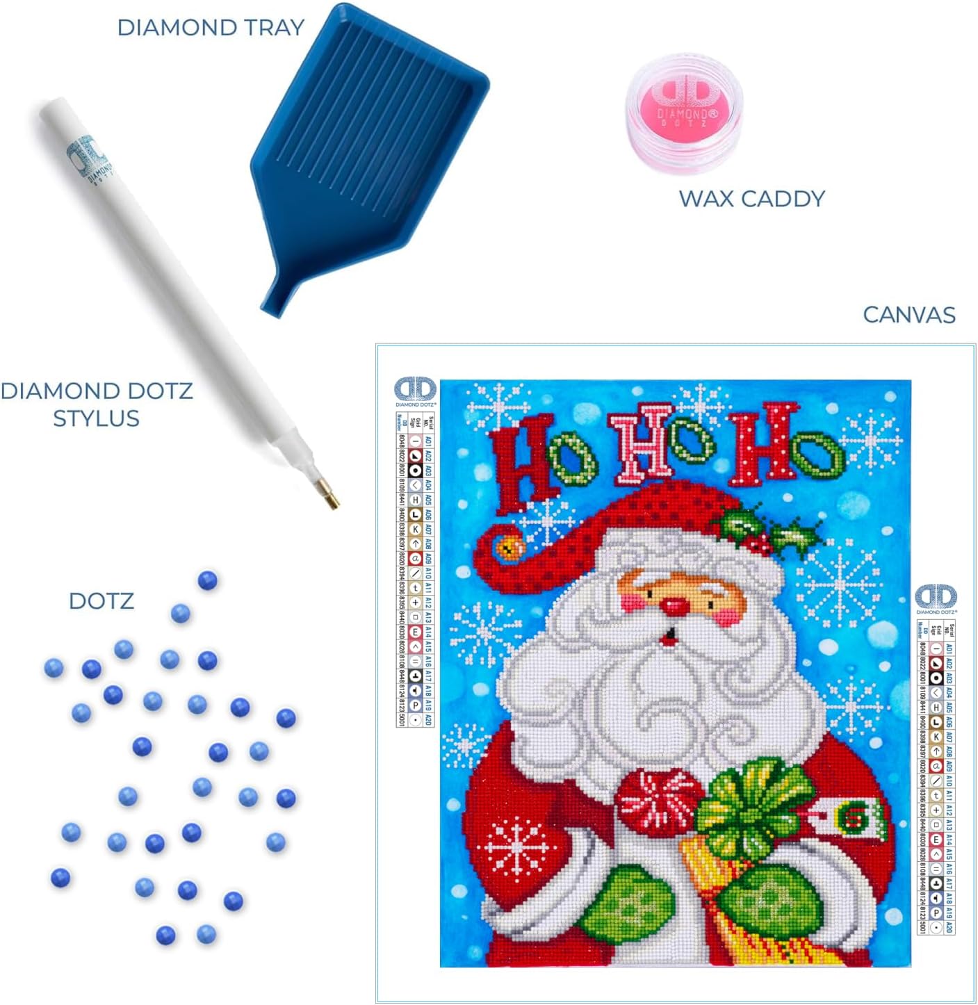 DIAMON DOT a Hom Sant H Diamon Paintin Kit fo Adult Diamon Ar Kit Relaxin Creativ Craf Ki wit Dot Gem 13.8x17.7