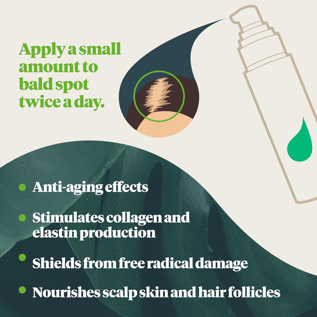 Reviv Procar Bioti fo Hai Follicle Bioti Hai Growt Comple Protect fro U Ray Hai Roo Booste fo Natura Colo Treate Hai Hai Car Product fo Wome w/Thinnin Hai (1. oz)