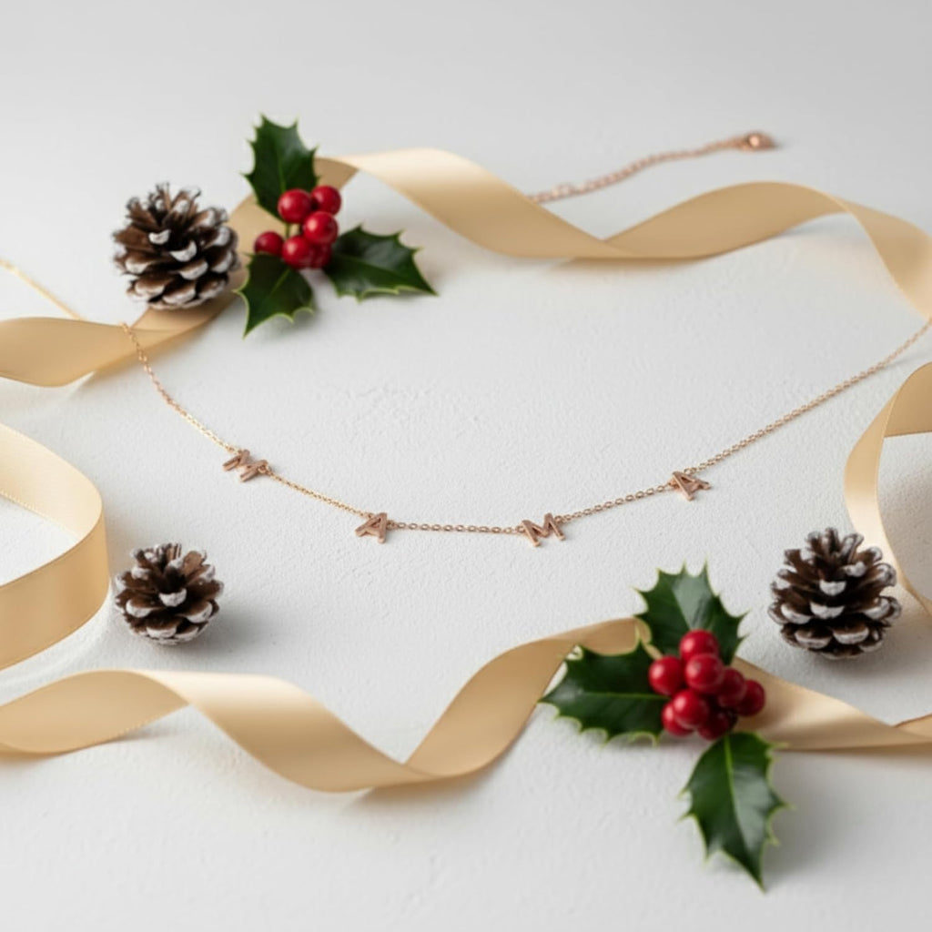 Benevolence LA Mama Necklace, Gold Dipped Fashion Jewelry | Gifts for New Mom | Gold Mom Necklace | Birthday Gifts | Travel Accessories for Women, Designed in California