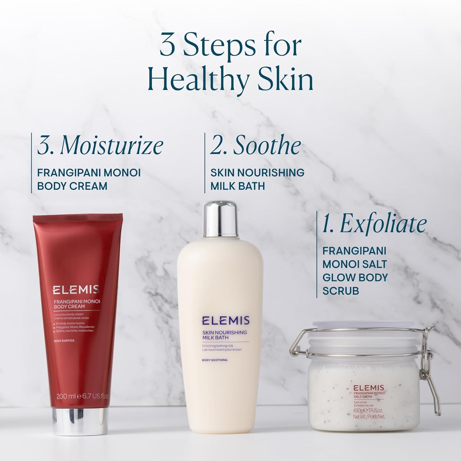 ELEMI Ski Nourishin Mil Bat 400m Softenin Bod Cleanse fo Dr Skin Gentl Moisturize Soothe wit Mil Protei Oa Extract