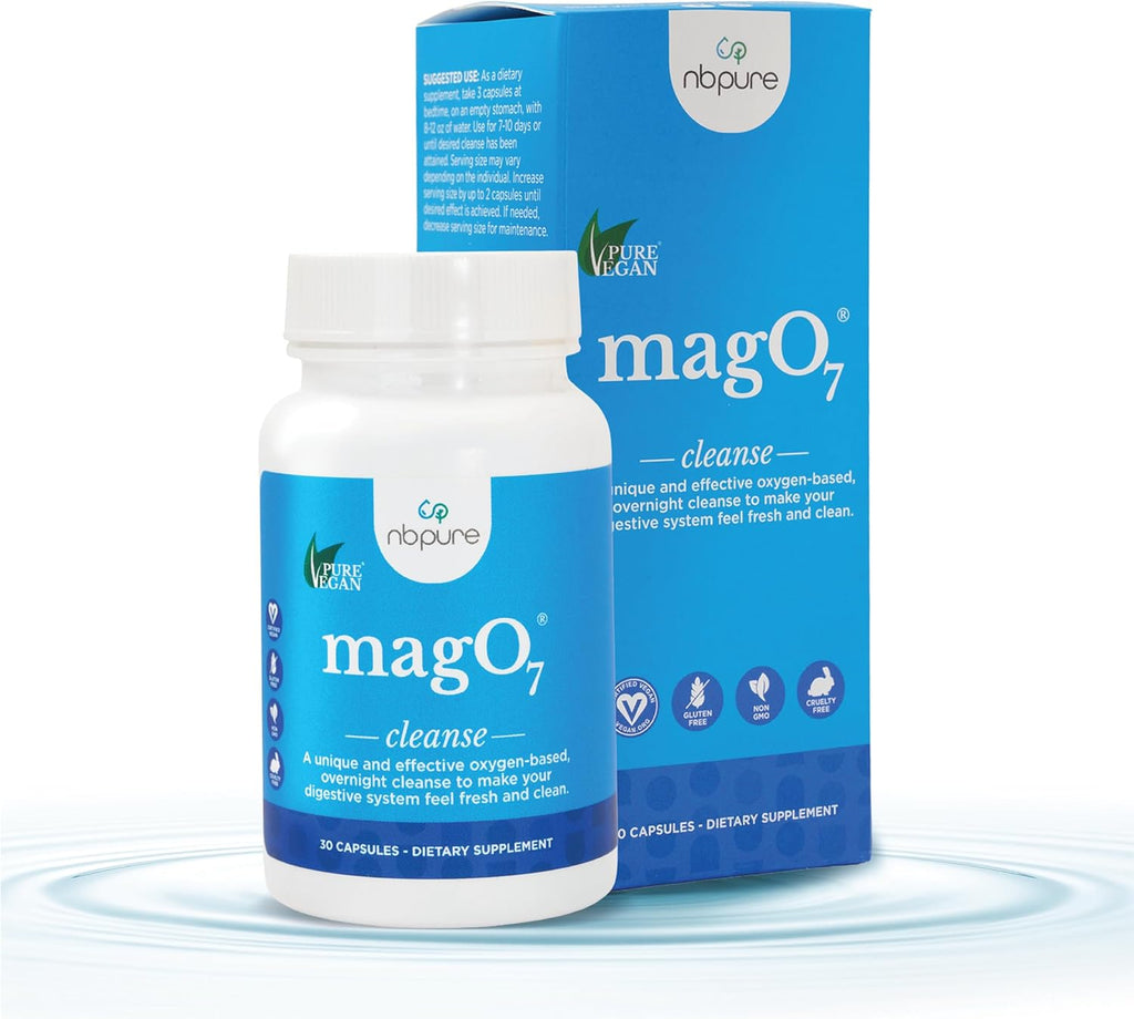 nbpur MagO Natura Colo Cleans Deto Occasiona Constipatio Relief Stoo Softening Bloatin Suppor fo Me Wome Ozonate Magnesiu Oxide 3 Capsules