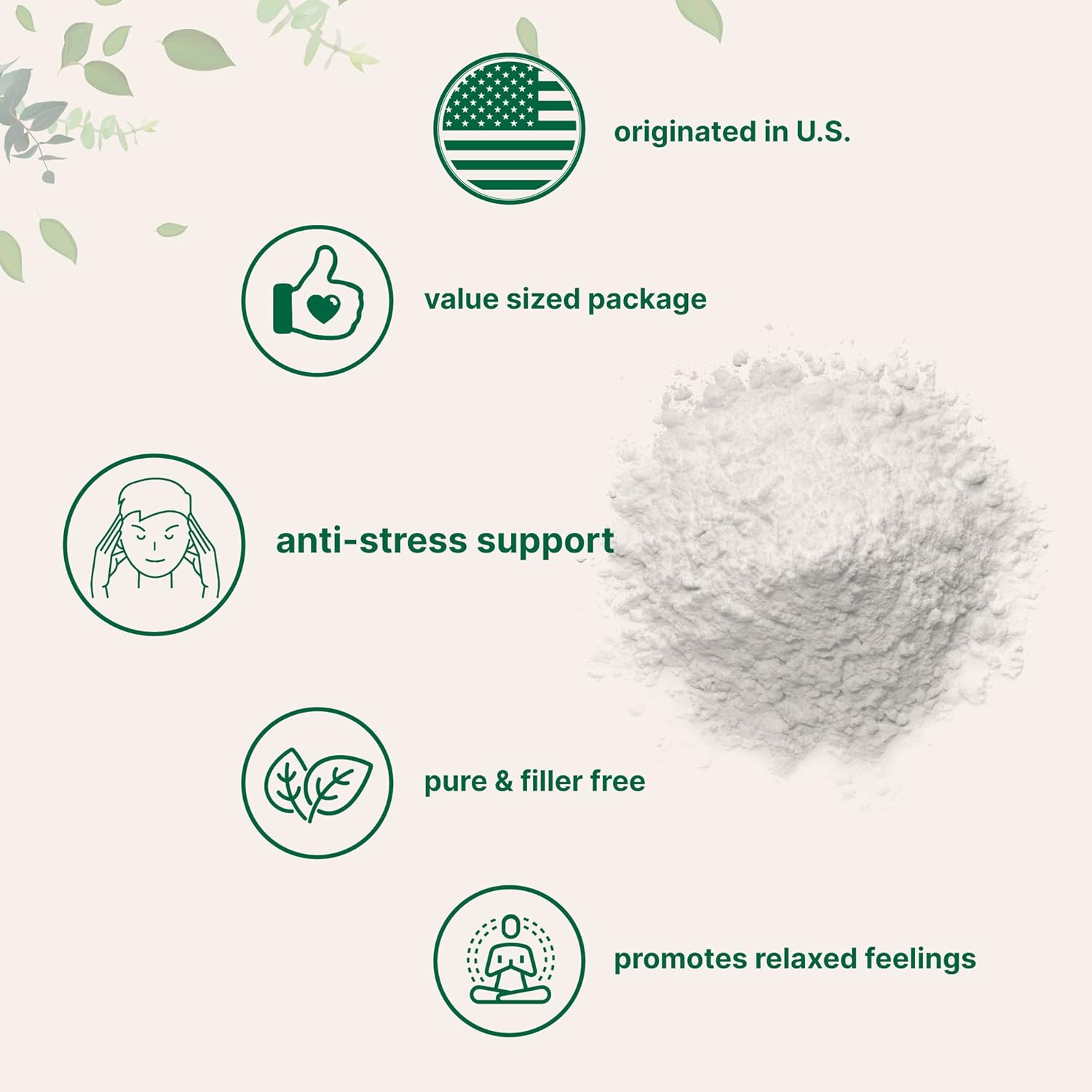 Pur Magnesiu Powder 2lb Magnesiu Citrat Powde Unflavore Relaxatio an Nutrien Utilizatio Easil Absorbe Non-GMO Vegan