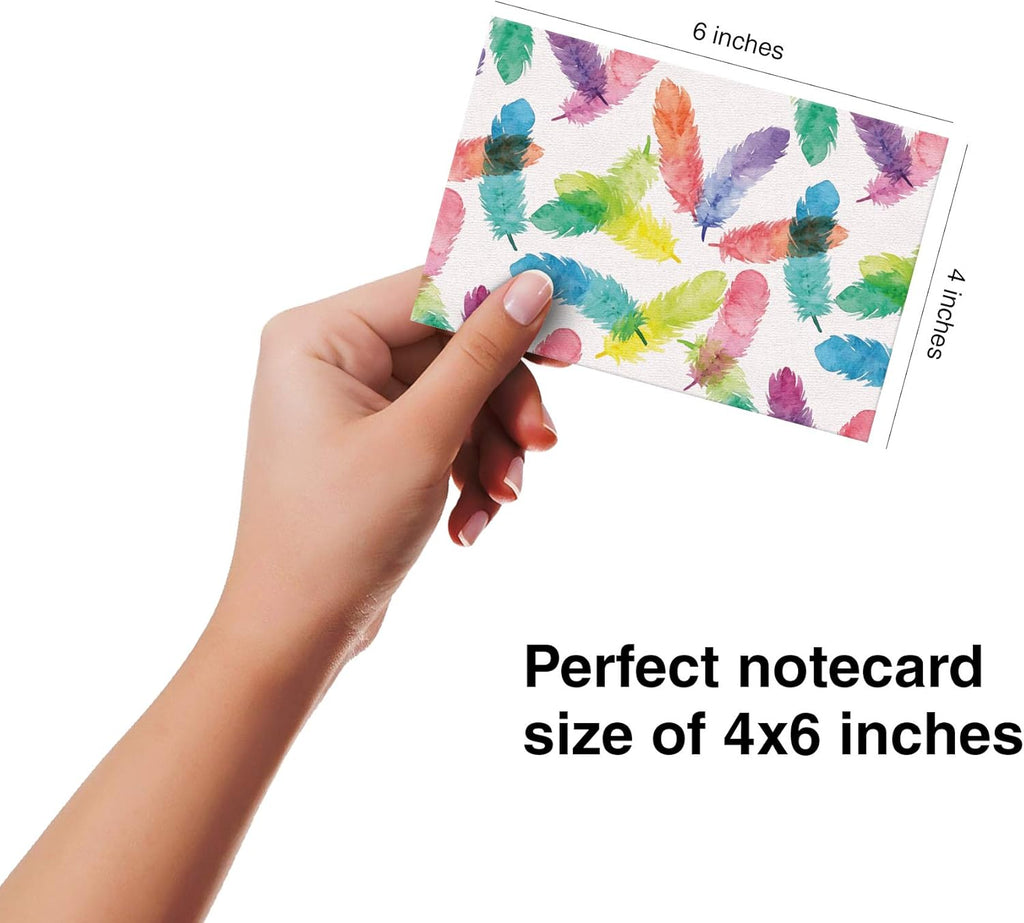 Dessi 10 Uniqu Blan Card Wit Envelope 4x Al Occasio Blan Greetin Card w/Colore Envelope Gol Seals N Repetition Not Card wit Envelope Set