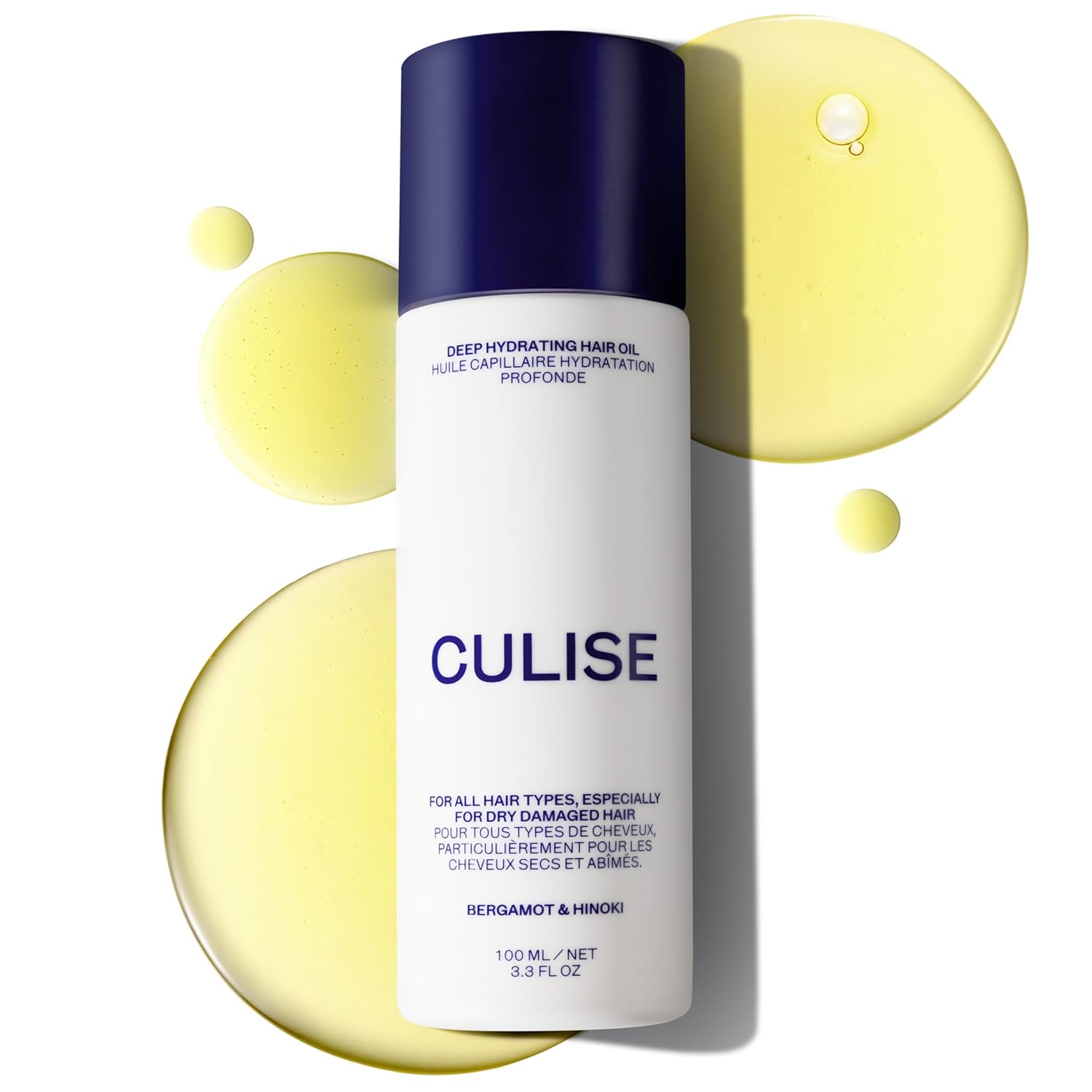 Korea Dee Hydratin Hai Oi fo Dr Damage Frizz Hai 100m 3. f o (Larg Size Lightweigh Nourishin Oi fo Friz Control Shine Spli End Repair Hea Protectant Al Types