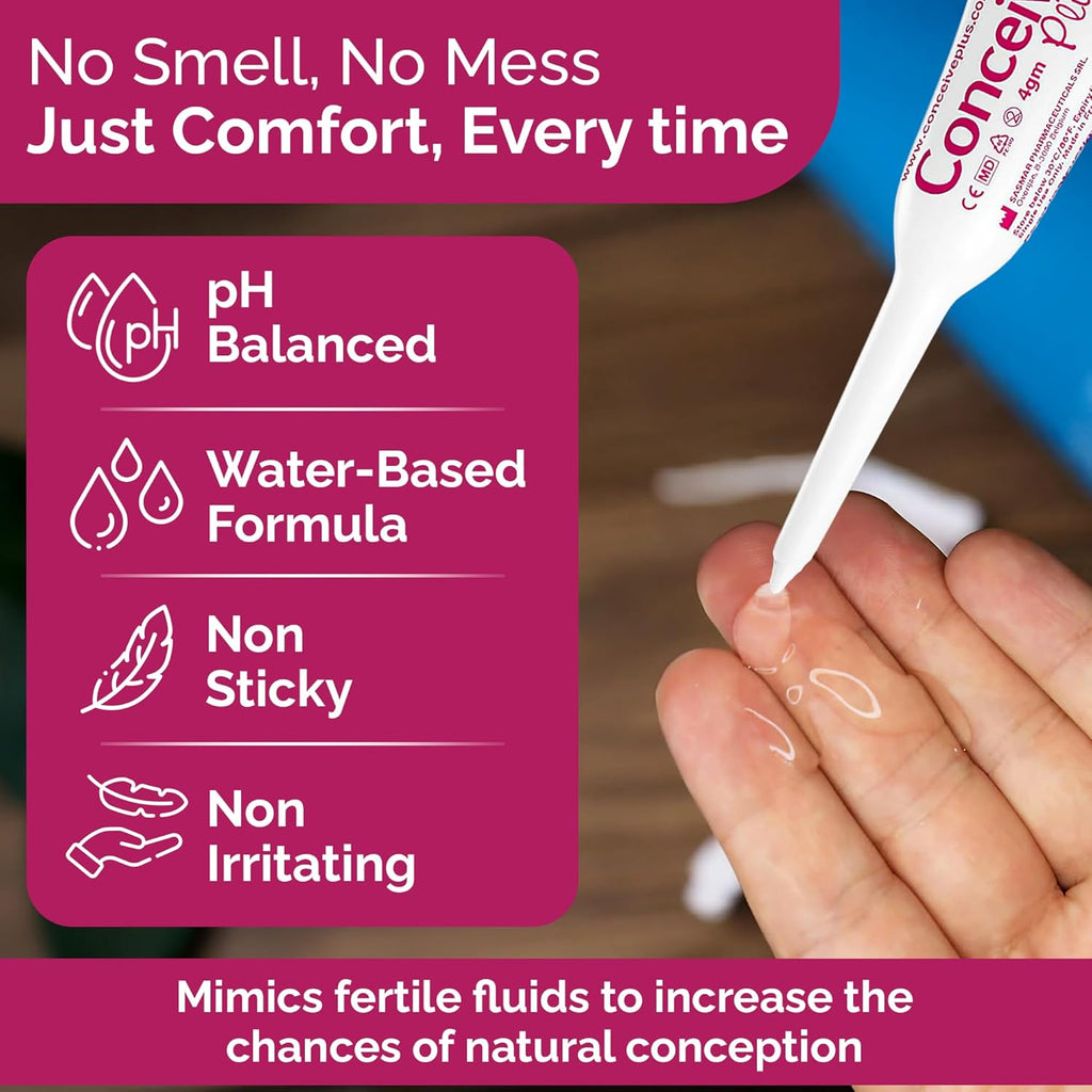 CONCEIV PLU Complet Fertilit Bundl Tryin T Conceiv Couple Ki TT Fertilit Supplement an Sper Friendl Lubricants