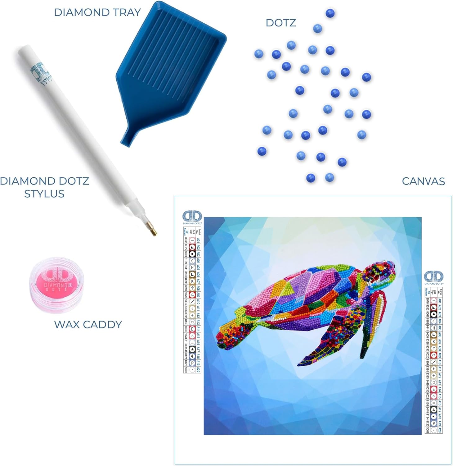 DIAMON DOT a Hom Colorfu Turtl Diamon Paintin Kit fo Adult Diamon Ar Kit Relaxin Creativ Craf Ki wit Dot Gem 12x12