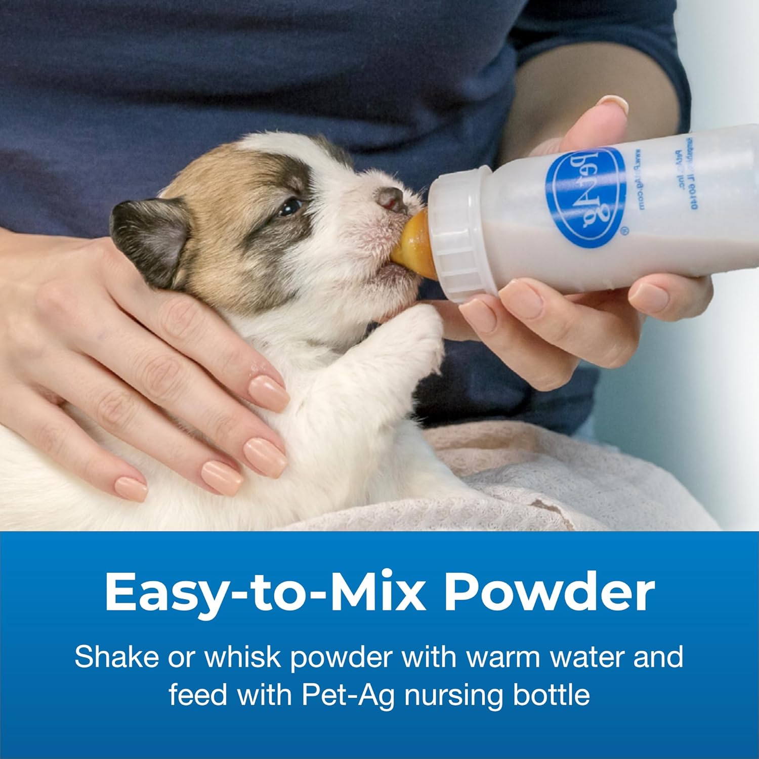 Pet-Ag Goat¡¯s Milk Esbilac Powder - 5.25 oz - Powdered Puppy Formula with Prebiotics, Probiotics Vitamins for Puppies Newborn to Six Weeks Old - For Sensitive Digestive Systems