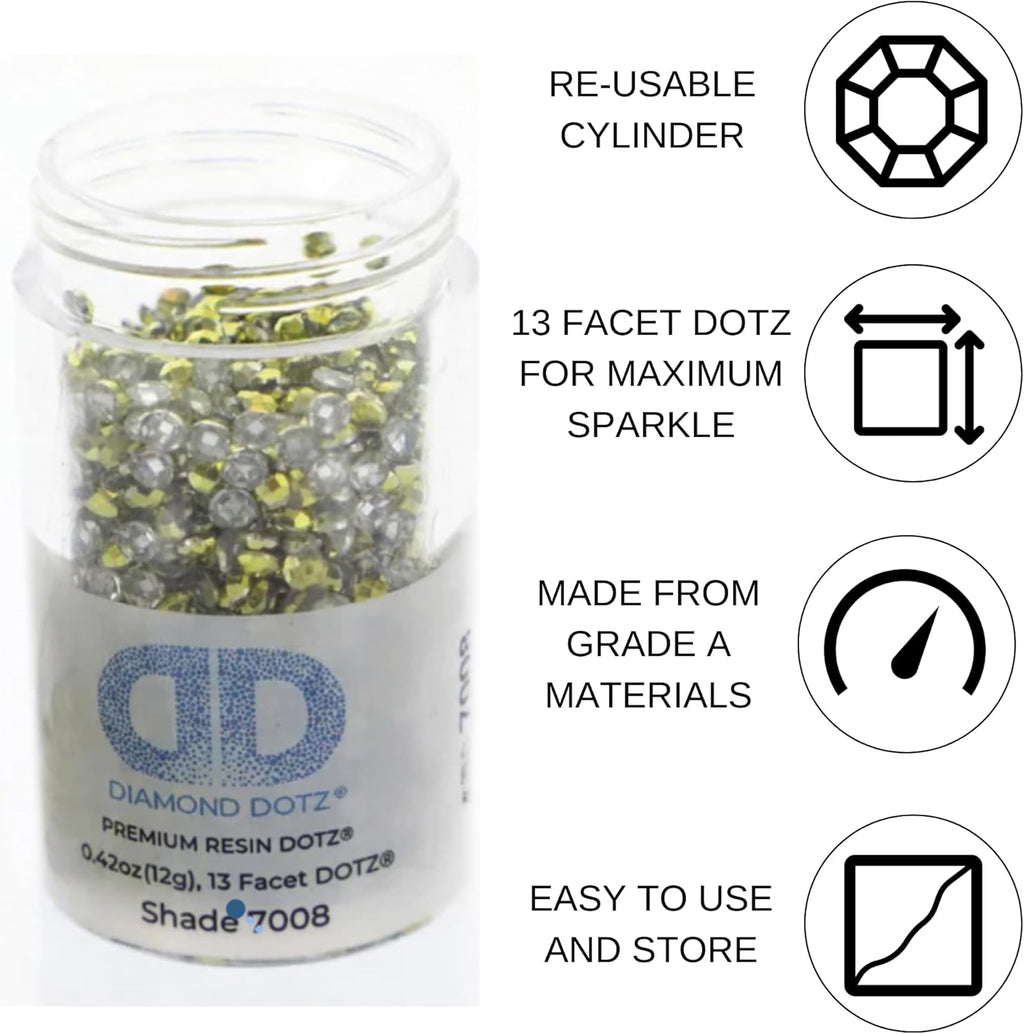 Diamon Dot 2.8M 12 Singl Cylinde ( Pack Ligh Gol Metalli A Freestyl Diamon Paintin Beads Diamon Ar Beads Replacemen Drills Loos Gem fo DI Craft an Ar Projects