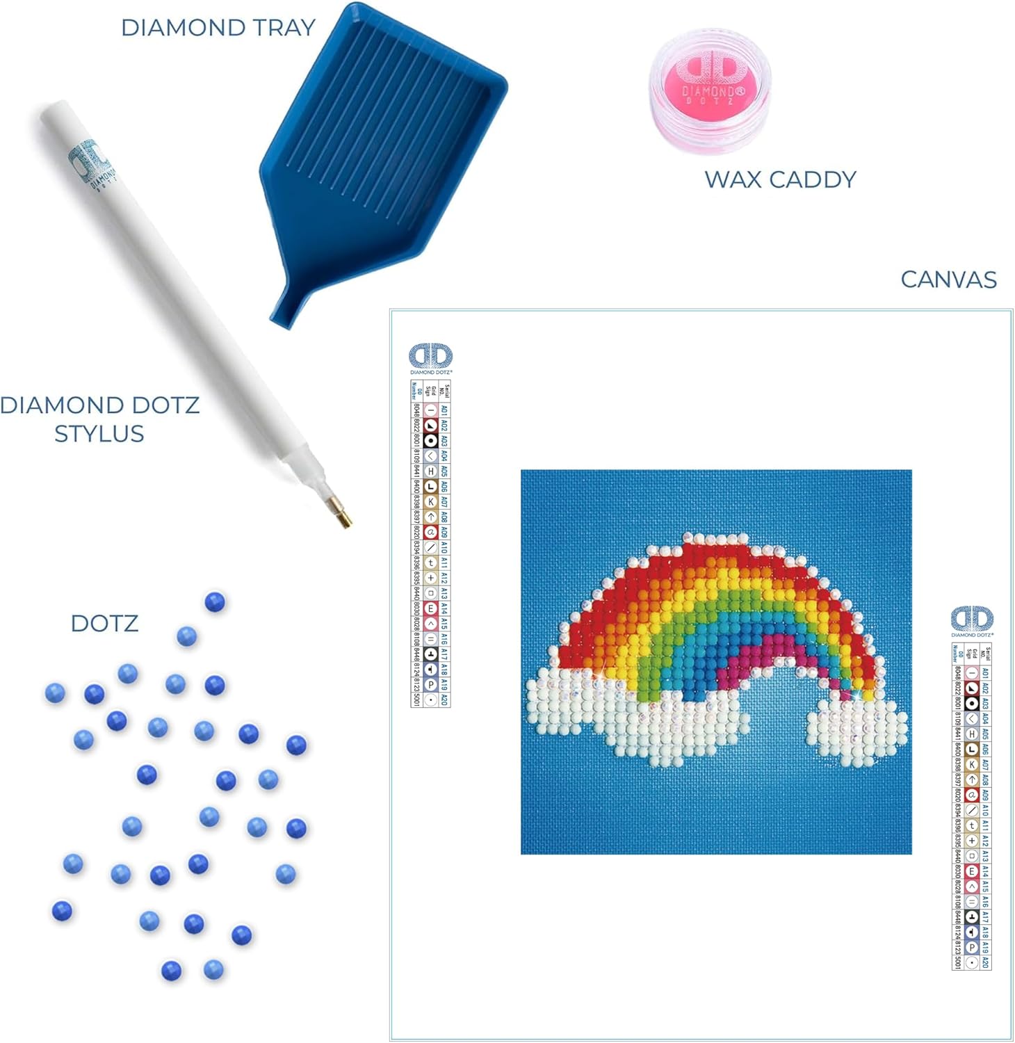 DIAMON DOT Eve Livin Rainbo Natur Diamon Paintin Kit fo Adult Diamon Ar Kit Relaxin Creativ Craf Ki wit Dot Gem 4inchx4inch
