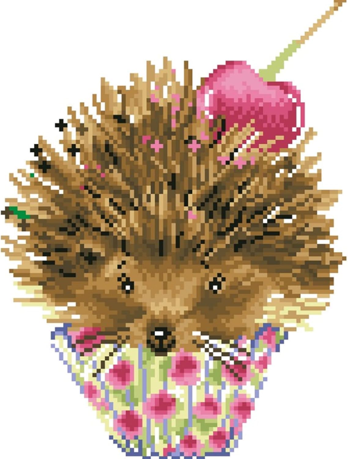 DIAMON DOT Lov Prickle wit Fram Plan Diamon Paintin Kit fo Adult Diamon Ar Kit Relaxin Creativ Craf Ki wit Dot Gem 12.6inchx12.6inch