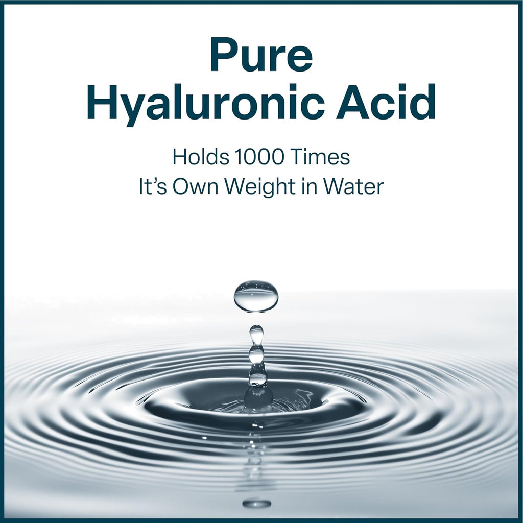 QRxLab Hyaluroni Aci Seru fo Fac wit Vitami B Plumpin Fac Hydratio Rapid-Absorptio Facia Car Elasticity-Boostin Anti-Agin Seru  F Oz