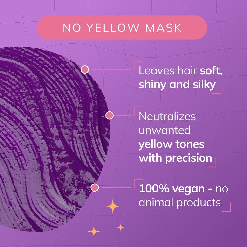 Fanol N Yello Purpl Hai Mas Acidi p Dee Conditionin Hai Mas fo Blonde Bleache Gre Shade Intens Viole Pigmen Neutralize Brass Tone (33. F oz)