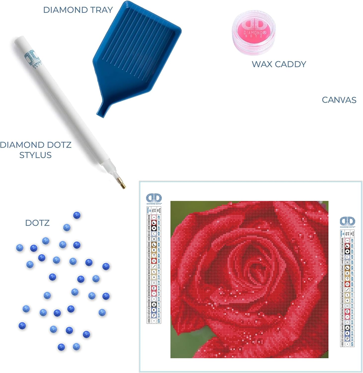 DIAMON DOT Ros De Flowe Diamon Paintin Kit fo Adult Diamon Ar Kit Relaxin Creativ Craf Ki wit Dot Gem 12inchx12inch