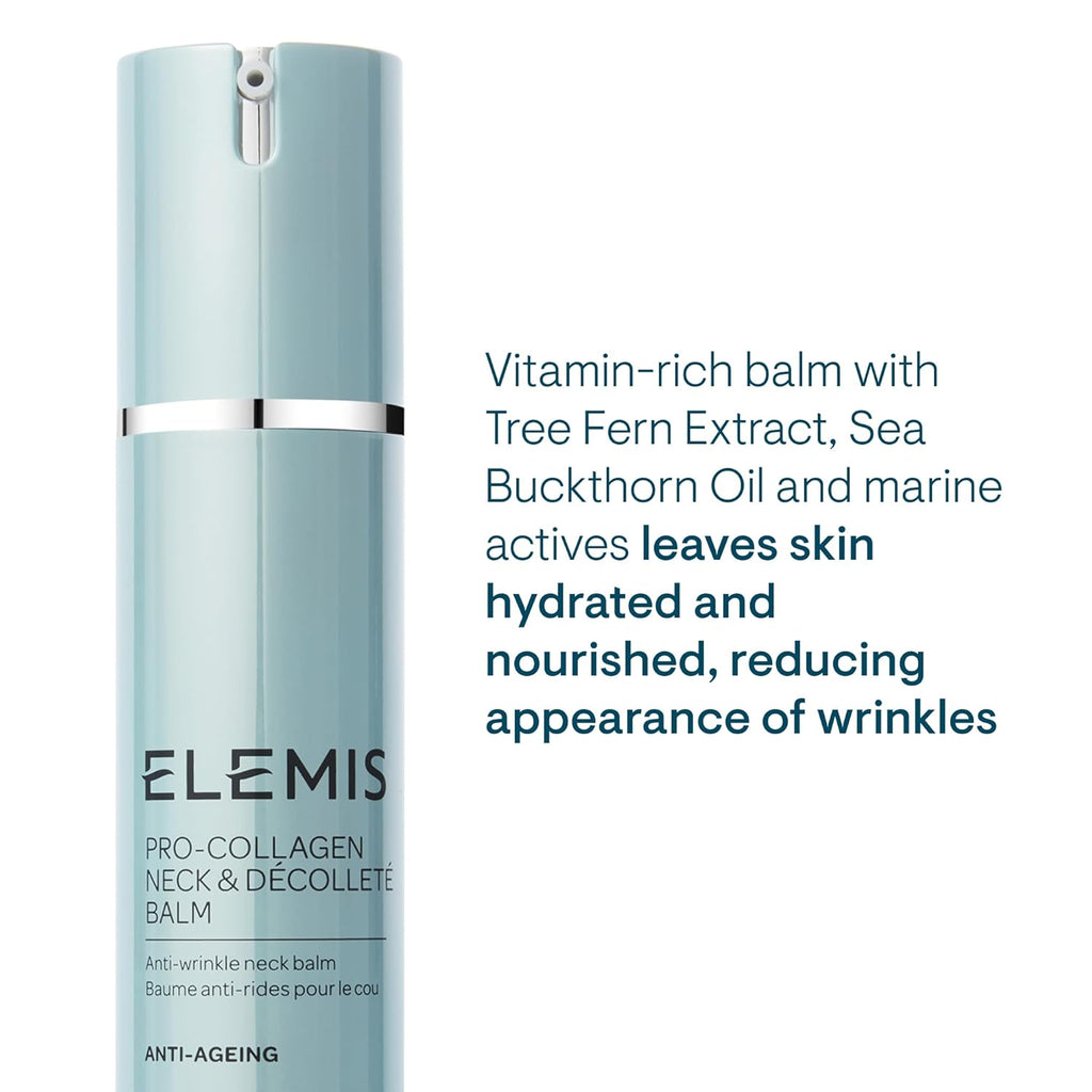 ELEMI Pro-Collage Nec D¨¦collet Bal Powerfu Anti-Wrinkl Moistur Bal Firms Smoothes an Hydrate t Revea Younger-Lookin Ski 5 mL