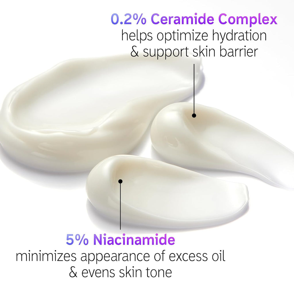 Th INKE Lis Omeg Wate Crea 1.6 f oz/50ml Oil-Fre Fac Moisturiser Lightweigh Gel Vega Friendl Skincare Suitabl Fo Blemis Pron Skin