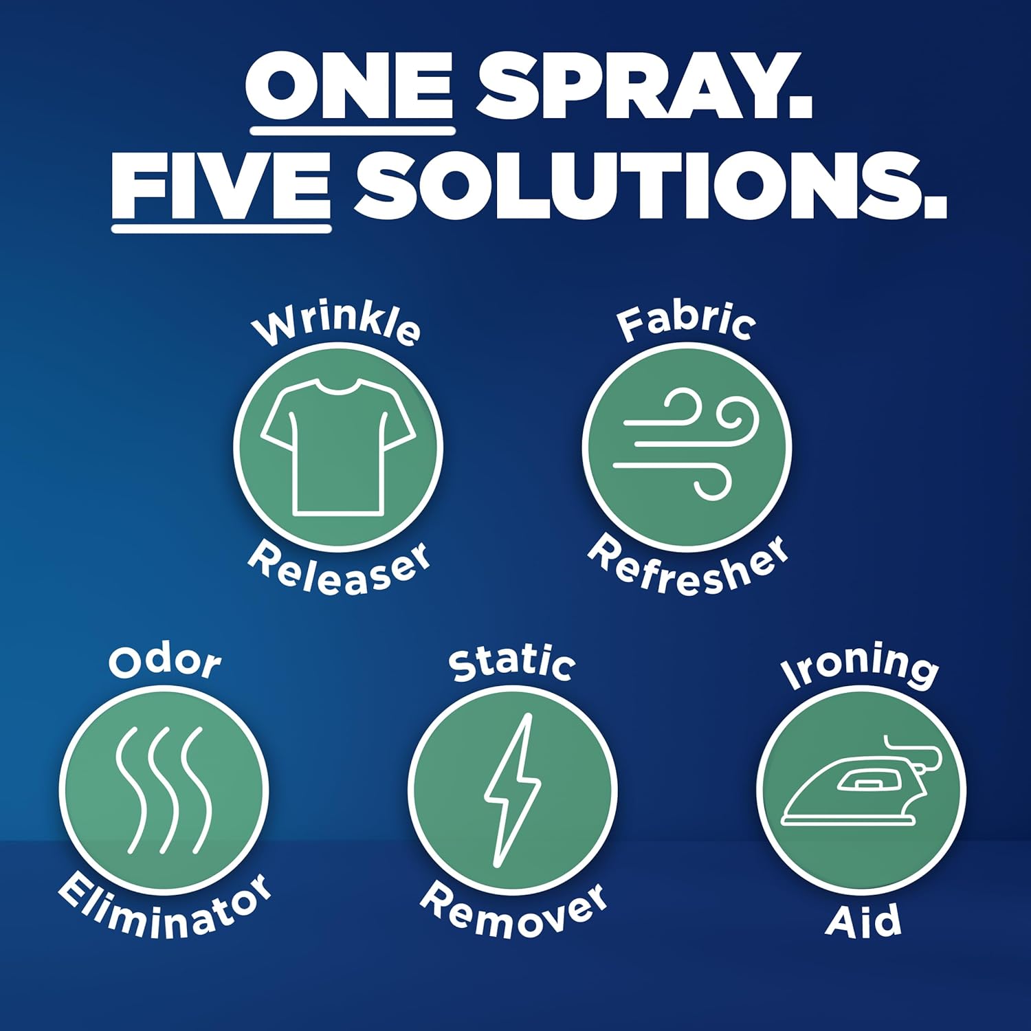 Downy Wrinkle Releaser Spray | All In One Wrinkle Release Spray, Odor Eliminator, Static Remover | Fabric Refresher Ironing Aid for Clothes | 16.9 Fl Oz (Pack of 2) 3 FL Oz, Crisp Linen Scent