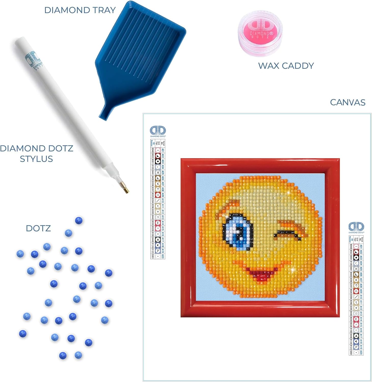 DIAMON DOT Win Win Ki wit Fram Emoj Diamon Paintin Kit fo Adult Diamon Ar Kit Relaxin Creativ Craf Ki wit Dot Gem 3.5inchx3.5inch