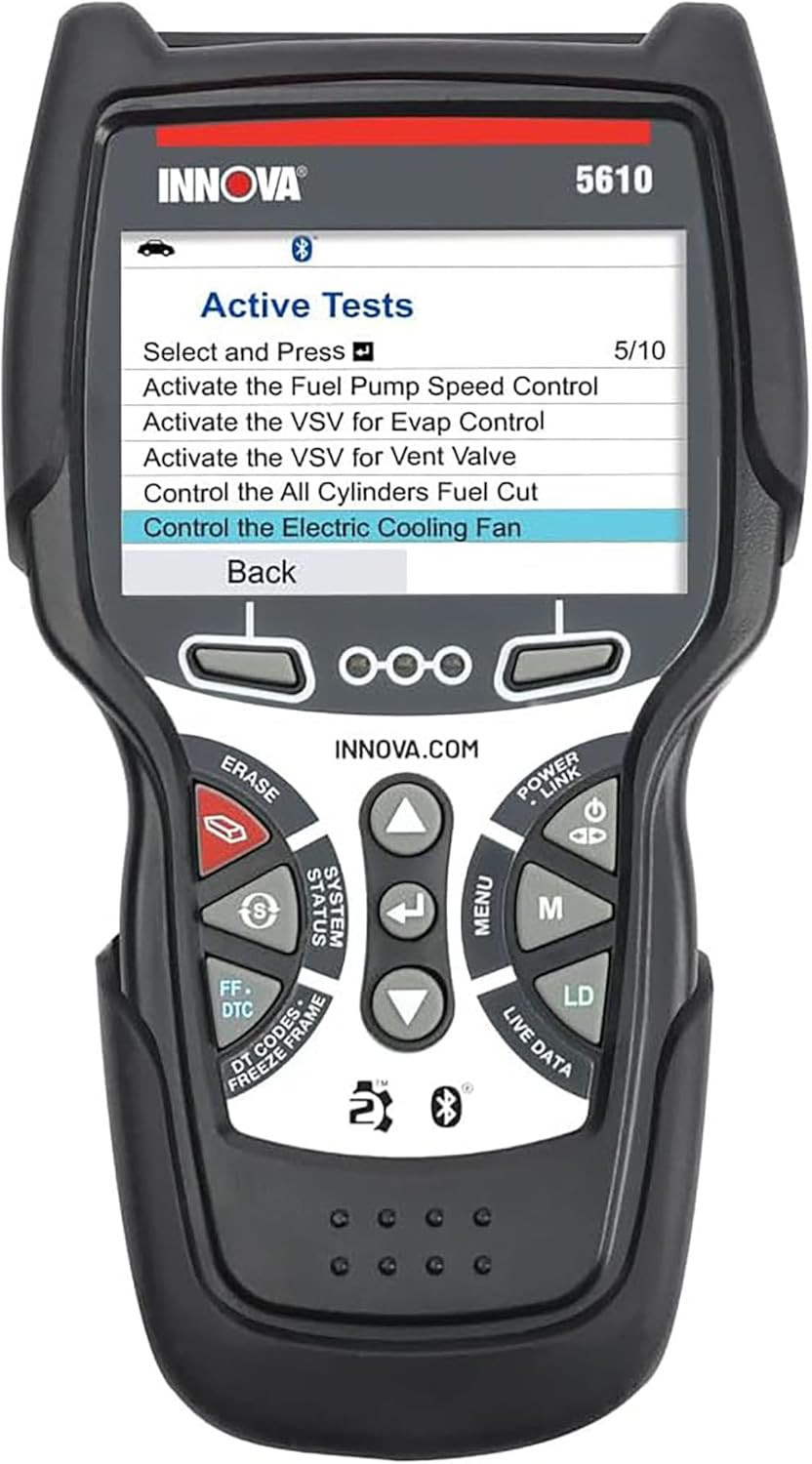 Innov 561 OBD Bidirectiona Sca Too Understan You Vehicle Pinpoin What' Wrong an Complet You Repair wit Les Headache Update Included US-Base Technica Support