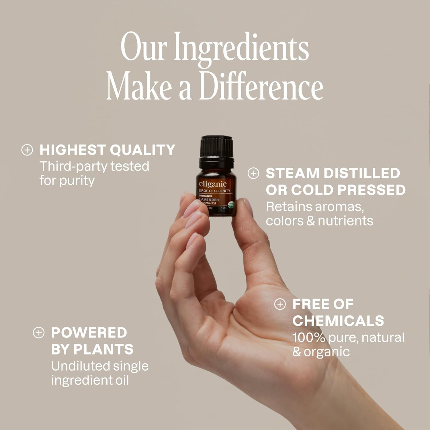 Cliganic Organic Aromatherapy TOP 12 Essential Oils Set, 100% Pure - Peppermint, Lavender, Eucalyptus, Tea Tree, Lemongrass, Rosemary, Frankincense, Orange, Lemon, Cassia, Cedarwood Grapefruit