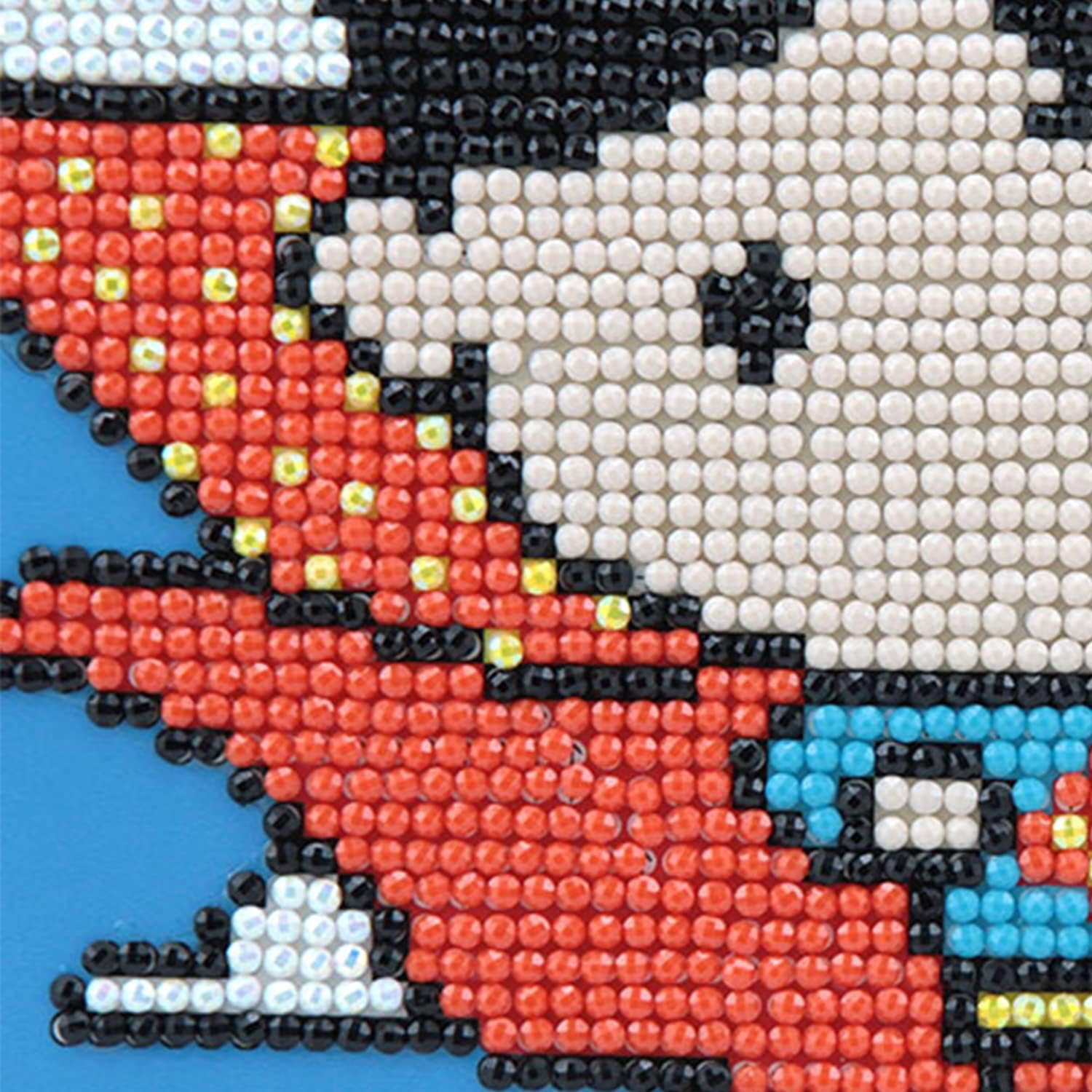 Diamon Dot Superma D Diamon Paintin Kit fo Adult Diamon Ar Kit Relaxin Creativ Craf Ki wit Dot Gem 11inc 11inch