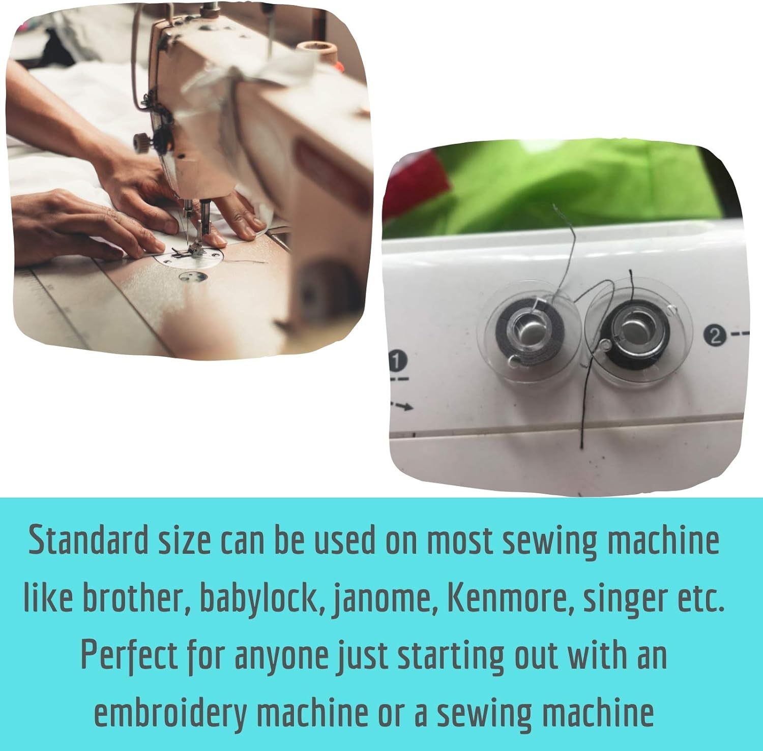 Bobbin 5 Pac Plasti Bobbin fo Sewin Machine (Brothe Singer)
