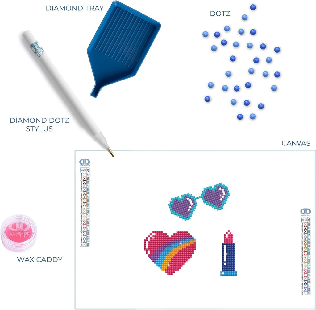 DIAMON DOT Coo Diamon Paintin Kit fo Kid Diamon Ar Kit Relaxin Creativ Craf Ki wit Dot Gems