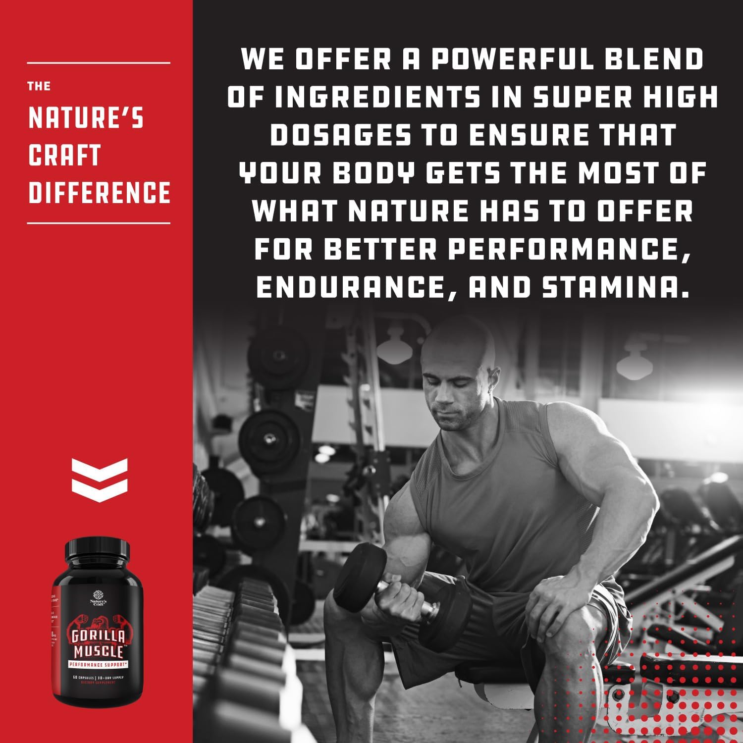 Extra Strength Testosterone Booster for Men - Natural Testosterone Supplement for Men with Horny Goat Weed Maca Root Tongkat Ali and Saw Palmetto Extract for Muscle Enlargement Stamina and Strength