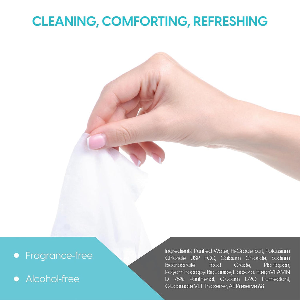 Clear C Eyelid Wipes Pre-Moistened for Dry Eyes ¨C Rinse Free Eye Lid Cleaning Wipes ¨C Individually Wrapped Travel Eye Wipes, 1 Box of 30