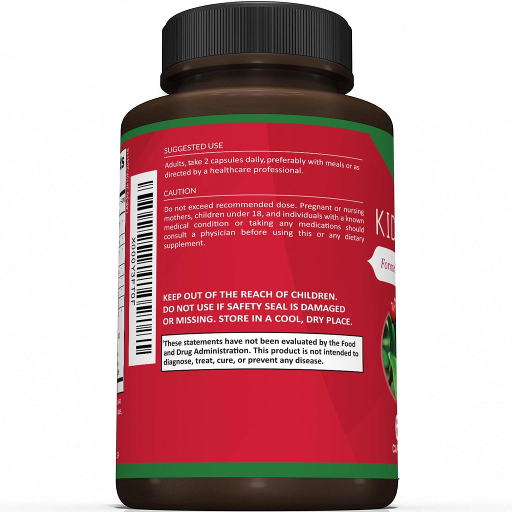 Sunergeti Premiu Kidne Cleans Supplemen Powerfu Kidne Suppor Formul wit Cranberr Extrac Help Suppor Health Kidney Urinar Trac Support 6 Vegetaria Capsules