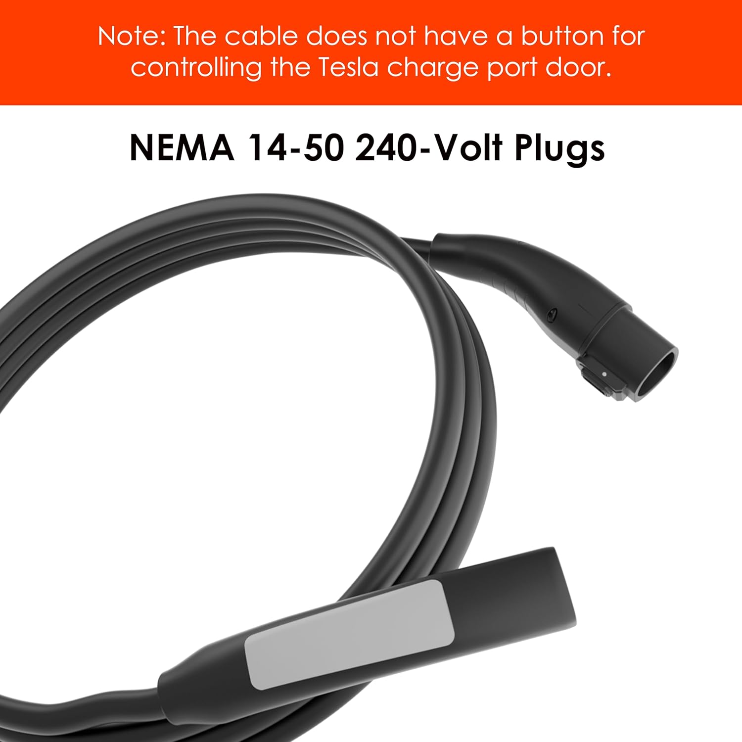 48 Tesl Extensio Cord 20ft Compatibl wit Model 3/Y/S/X Flexibl Durable 1-Pac E Charge Accessory Tesl Charge No Included