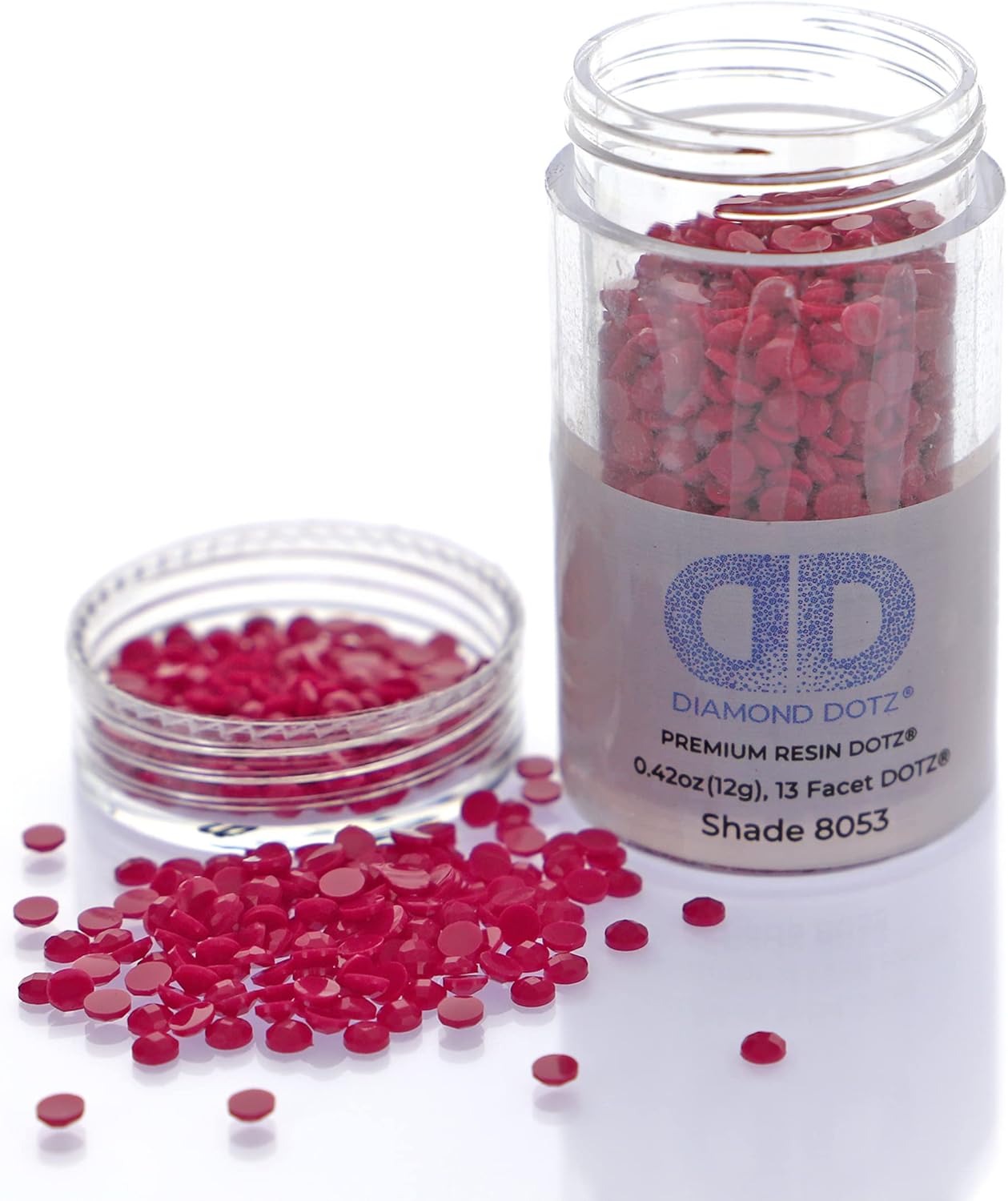 Diamon Dot 2.8M 12 Cylinde Dee Blus Freestyl Diamon Paintin Beads Diamon Ar Beads Replacemen Drills Loos Gem fo DI Craft an Ar Projects