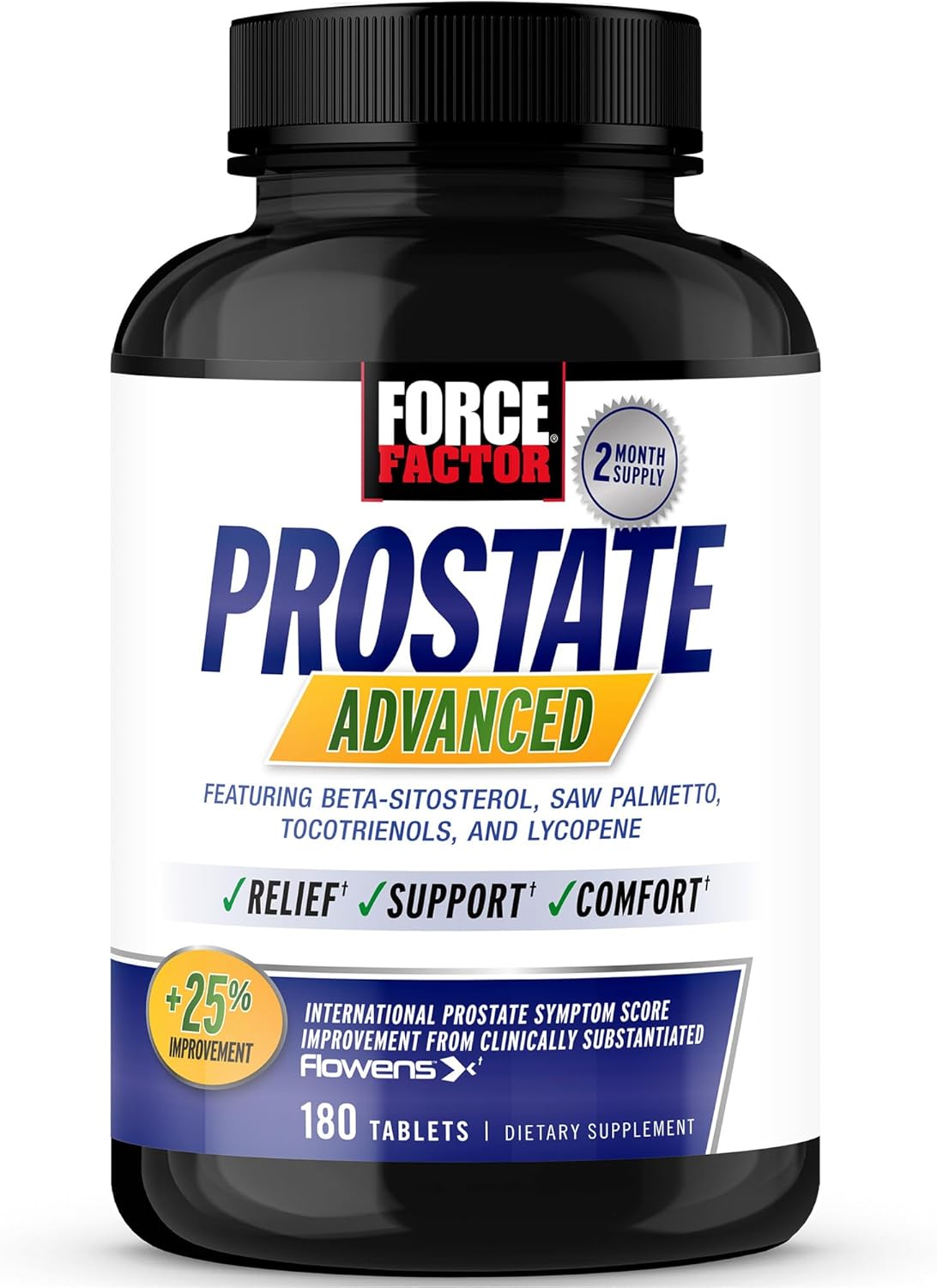 Forc Facto Prostat Advanced Healt Supplemen fo Me fo Reducin Nighttim Bathroo Trips Bladde Urinar Relief wit Sa Palmetto Beta-Sitosterol 18 Tablet (1-Pack)
