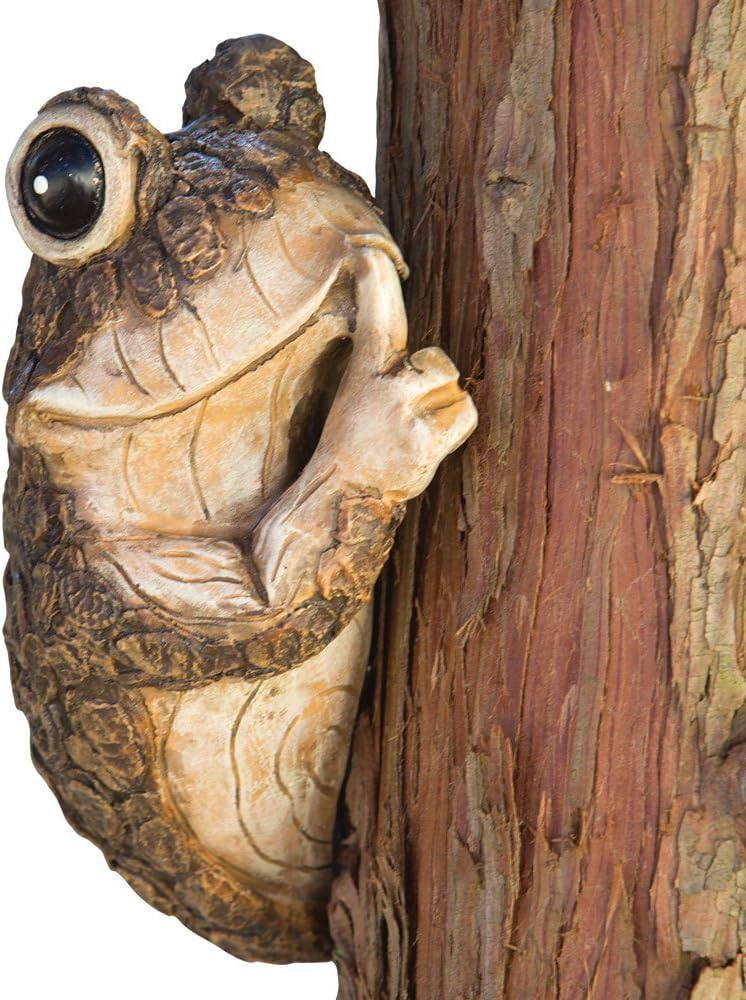 Bit an Piece Kee Quie Fro Tre Peeke Adorabl Tre Sculptur Garde Decoratio Yar Art