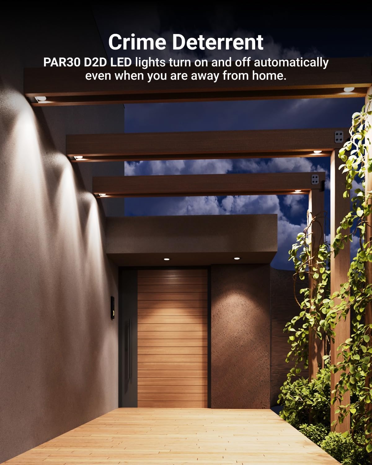 Sunc LE PAR3 Dus t Daw Ligh Bul fo Outsid Porch Patio Backyard 11W=75W 85 LM 5000 Daylight? Non-Dimmable Photocel Sensor U Pack.