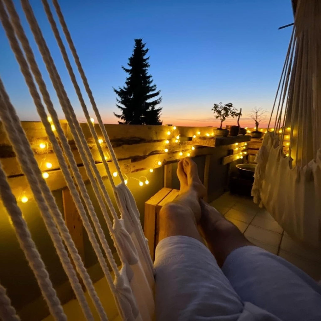 Lightin EVE Glob Strin Light Batter Operated 16.4f 5 LE Smal Bal Decorativ Fair Ligh wit Remot an Timer Hangin fo Bedroom Tee Room Dorm Teepee Balcony Campin Tent