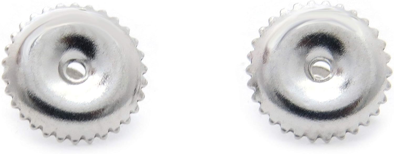 Dazzlingroc Collectio Scre Bac Earrin Backin Onl (Diamete 4.6 mm) Sterlin Silver