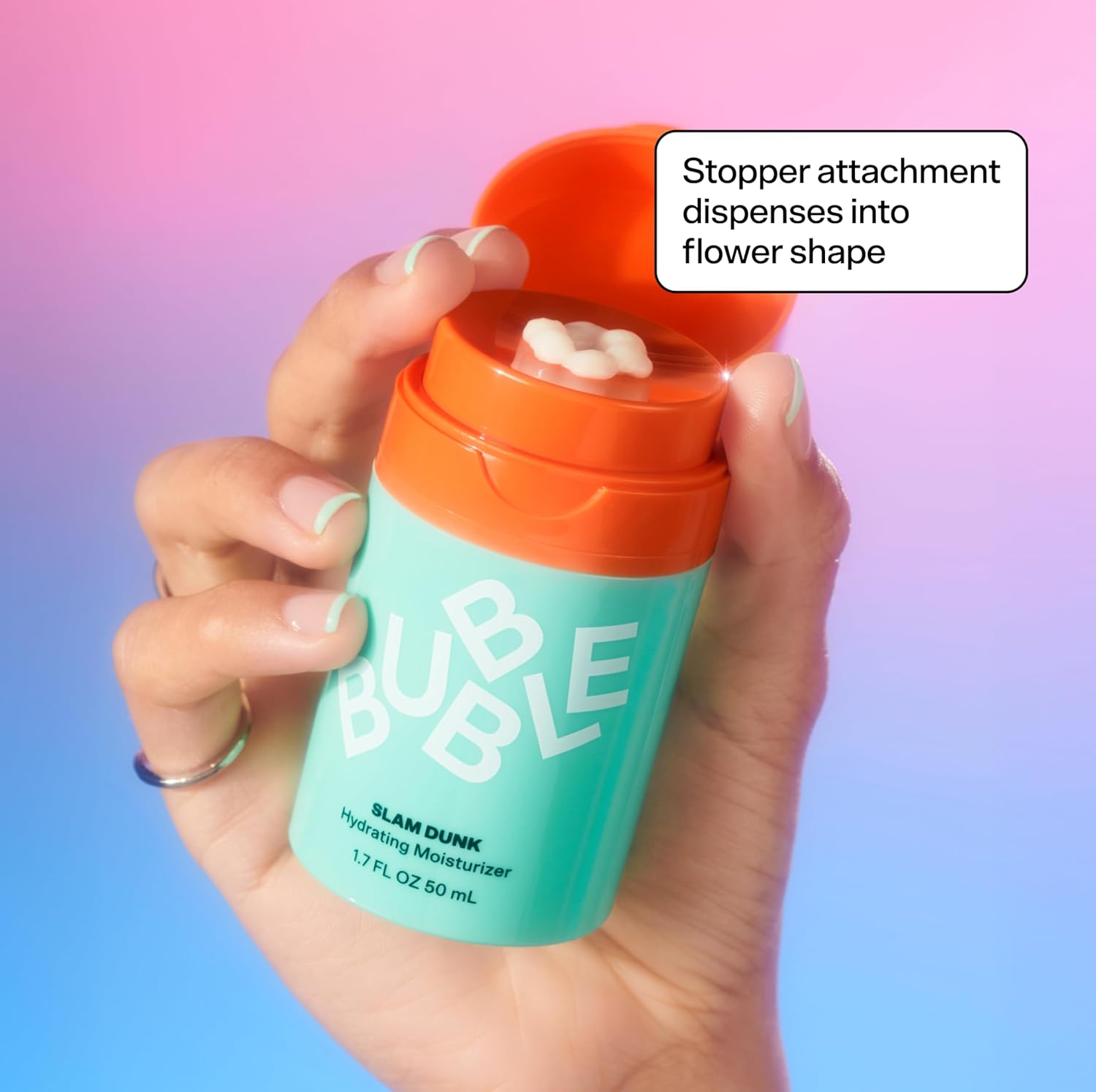 Bubbl Skincar Sla Dun Hydratin Fac Moisturize Lightweigh Fac Lotio Wit Vitami  Alo Ver Dail Facia Moisturize fo Norma Dr Ski Ski Car wit Blu Ligh Protectio (50ml)