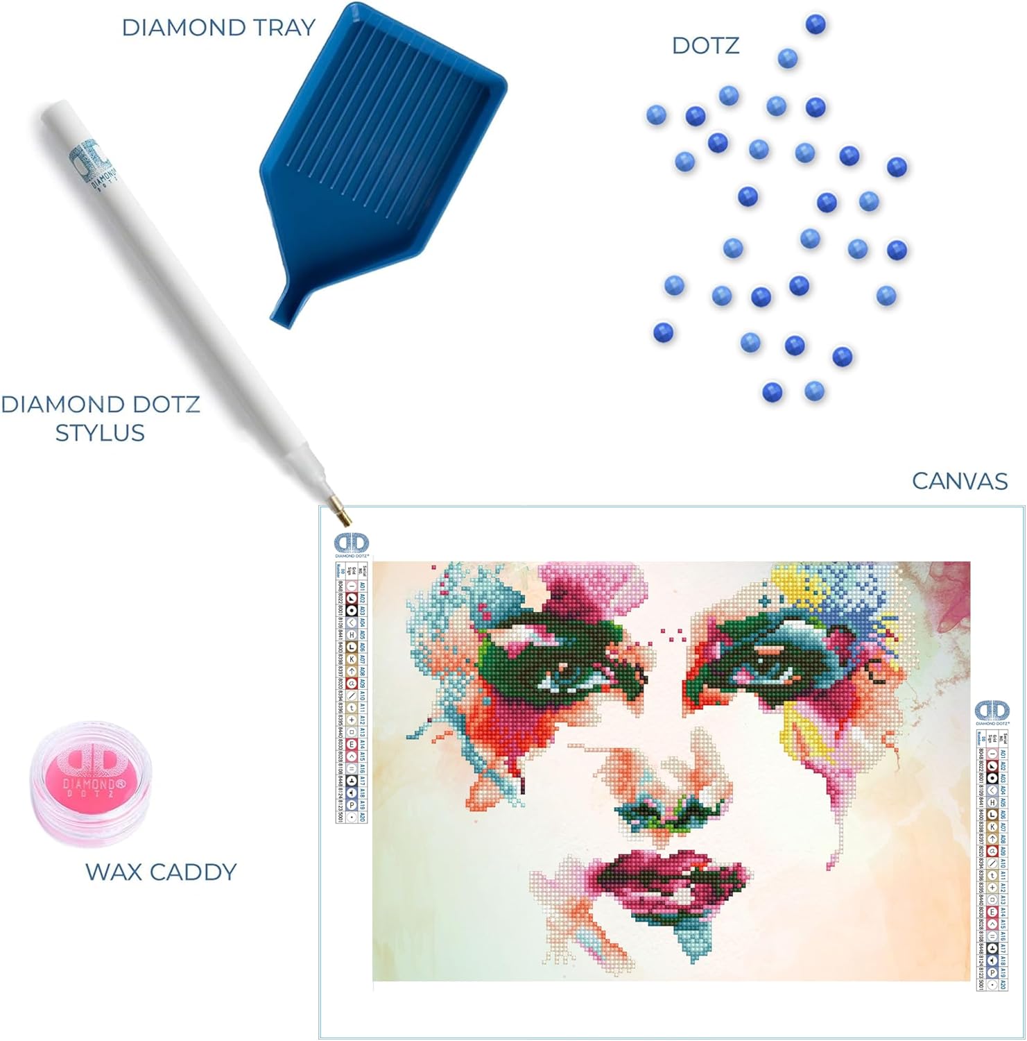 DIAMON DOT Rainbo Drea Diamon Paintin Kit fo Adult Diamon Ar Kit Relaxin Creativ Craf Ki wit Dot Gem 11x16